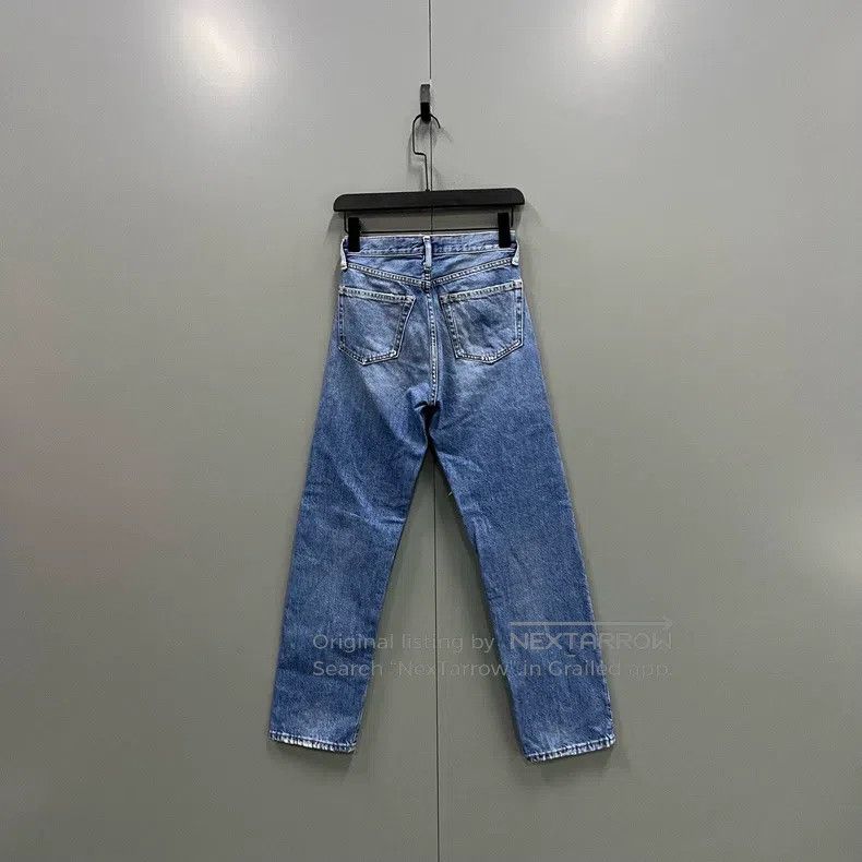 Acne Studios Acne Studios Patchwork Milk Toast Print Denim Pants Size US 32 / EU 48 - 2 Thumbnail
