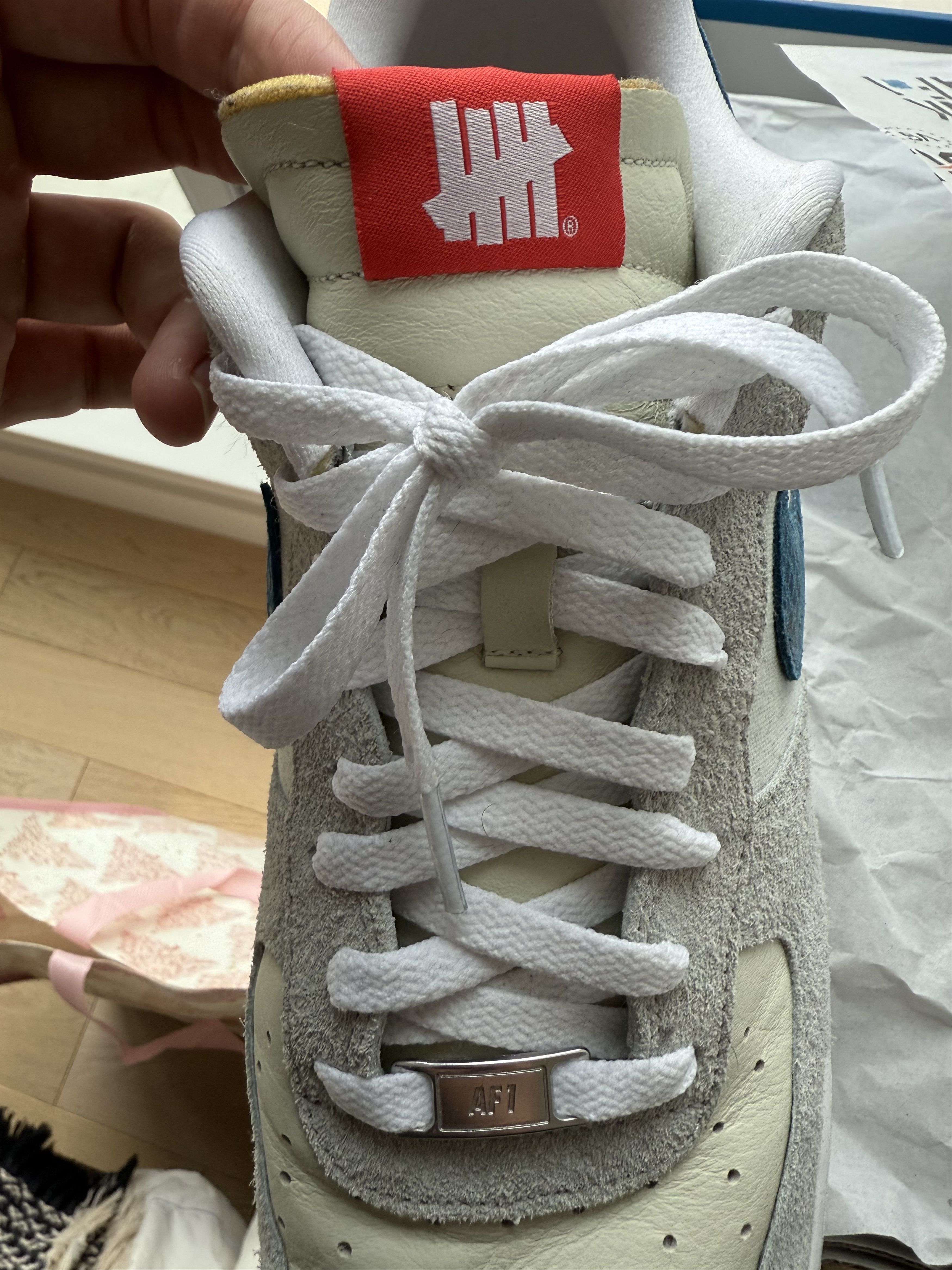 Nike × Undefeated Undefeated Air Force ones Size US 14 / EU 47 - 7 Thumbnail
