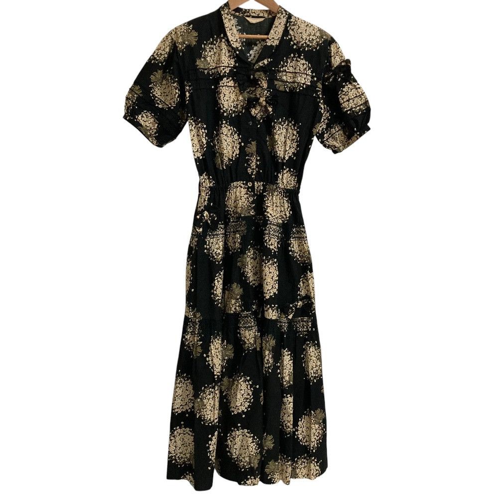 Other Other PINK HOUSE vintage flower print lace ribbon dress Textile Dresses DUTY FREE for USA Size ONE SIZE - 1 Thumbnail