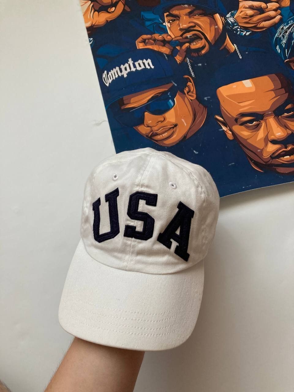 Polo Ralph Lauren Polo Ralph Lauren Vintage USA Big Logo Cap Size ONE SIZE - 1 Thumbnail