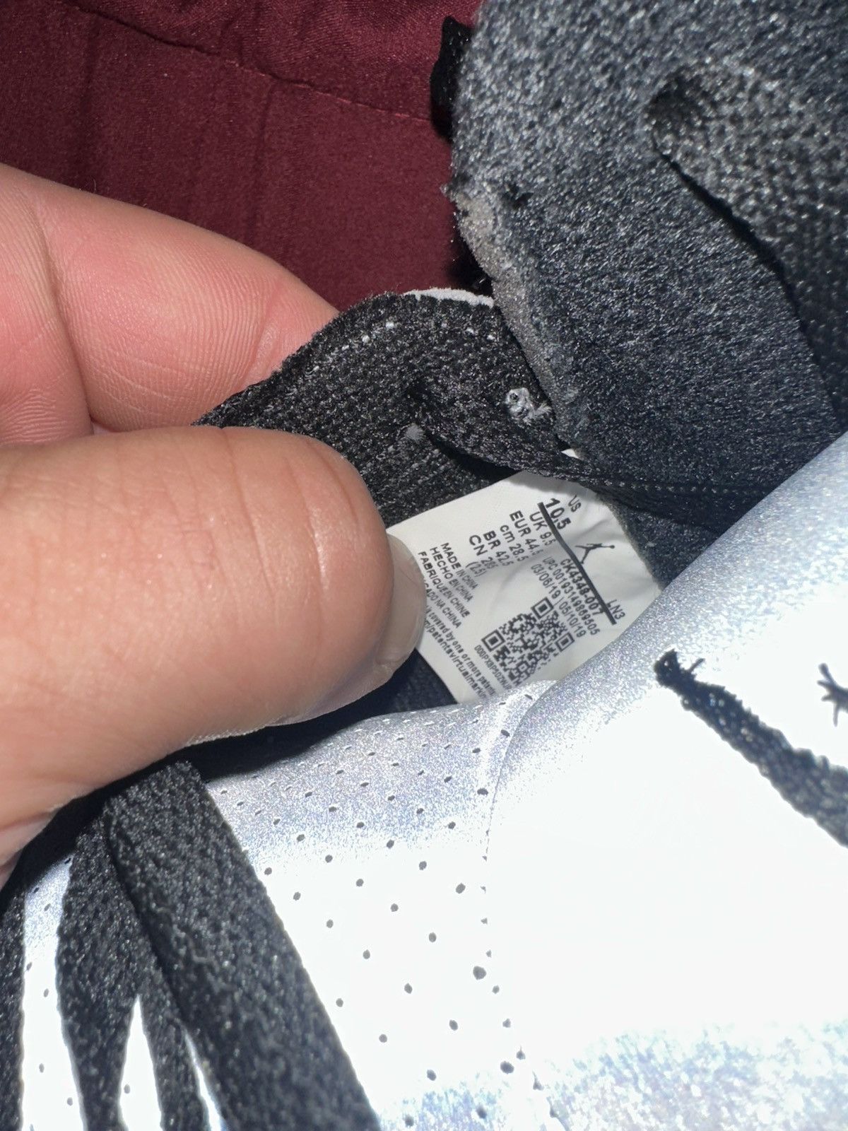 Jordan Brand Tinker Hatfield Jordan 3 SP black cement Size US 10.5 / EU 43-44 - 5 Thumbnail