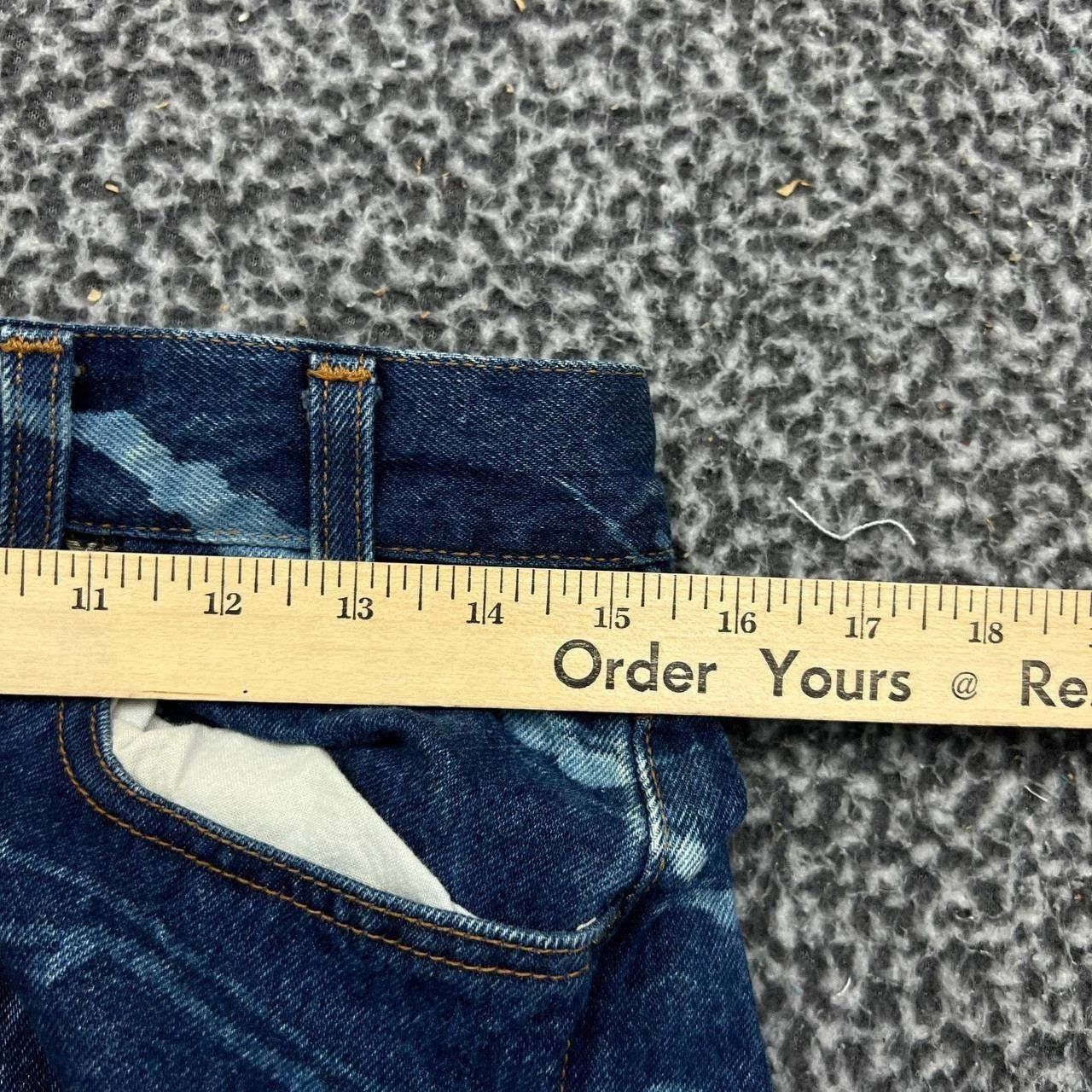 Giorgio Armani Vintage Giorgio Armani Jeans 32x32 Bleach Splatter Denim Size US 32 / EU 48 - 6 Thumbnail