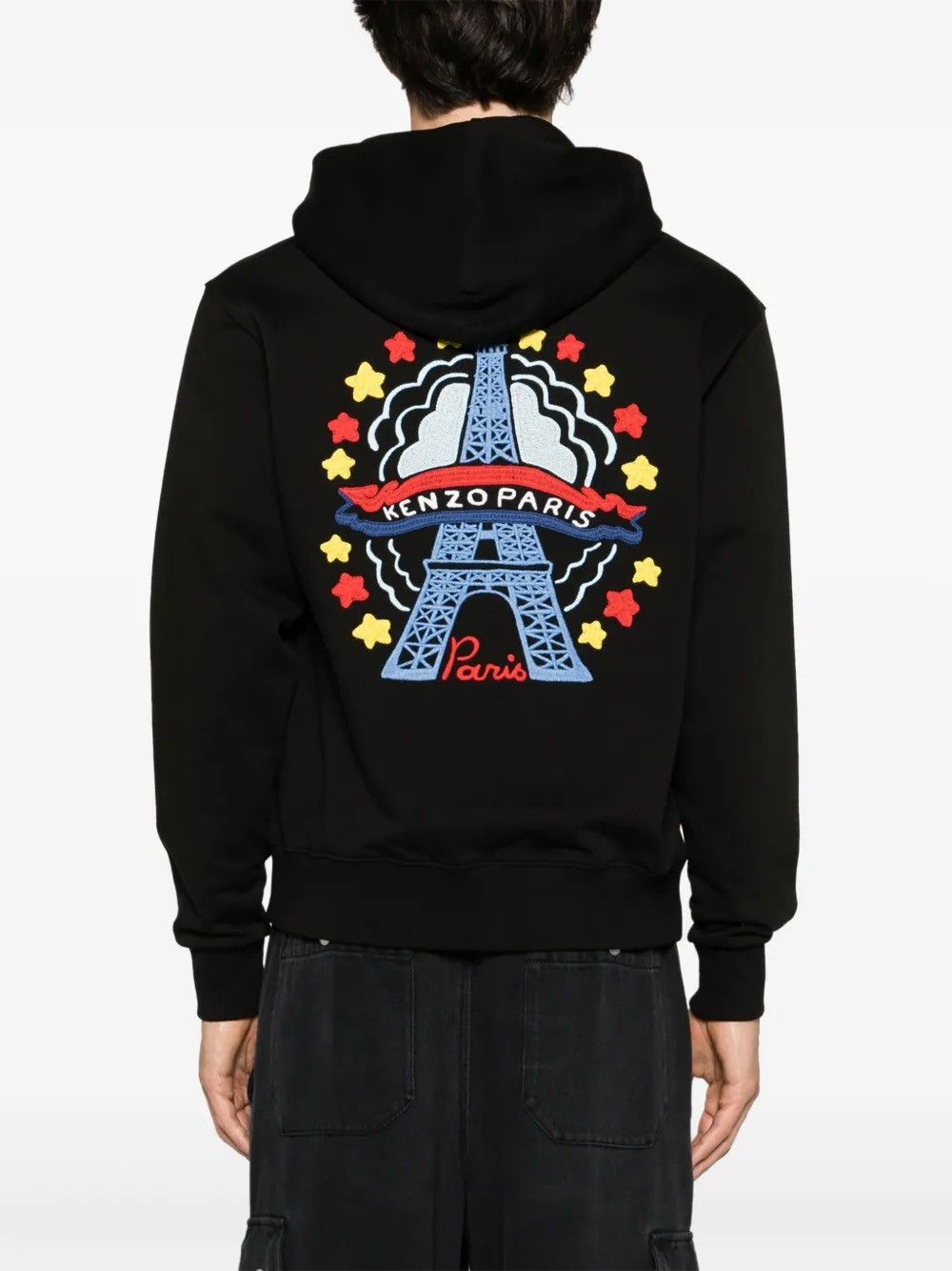 Kenzo KENZO Paris Classic Logo Hoodie Black Size US XL / EU 56 / 4 - 2 Thumbnail