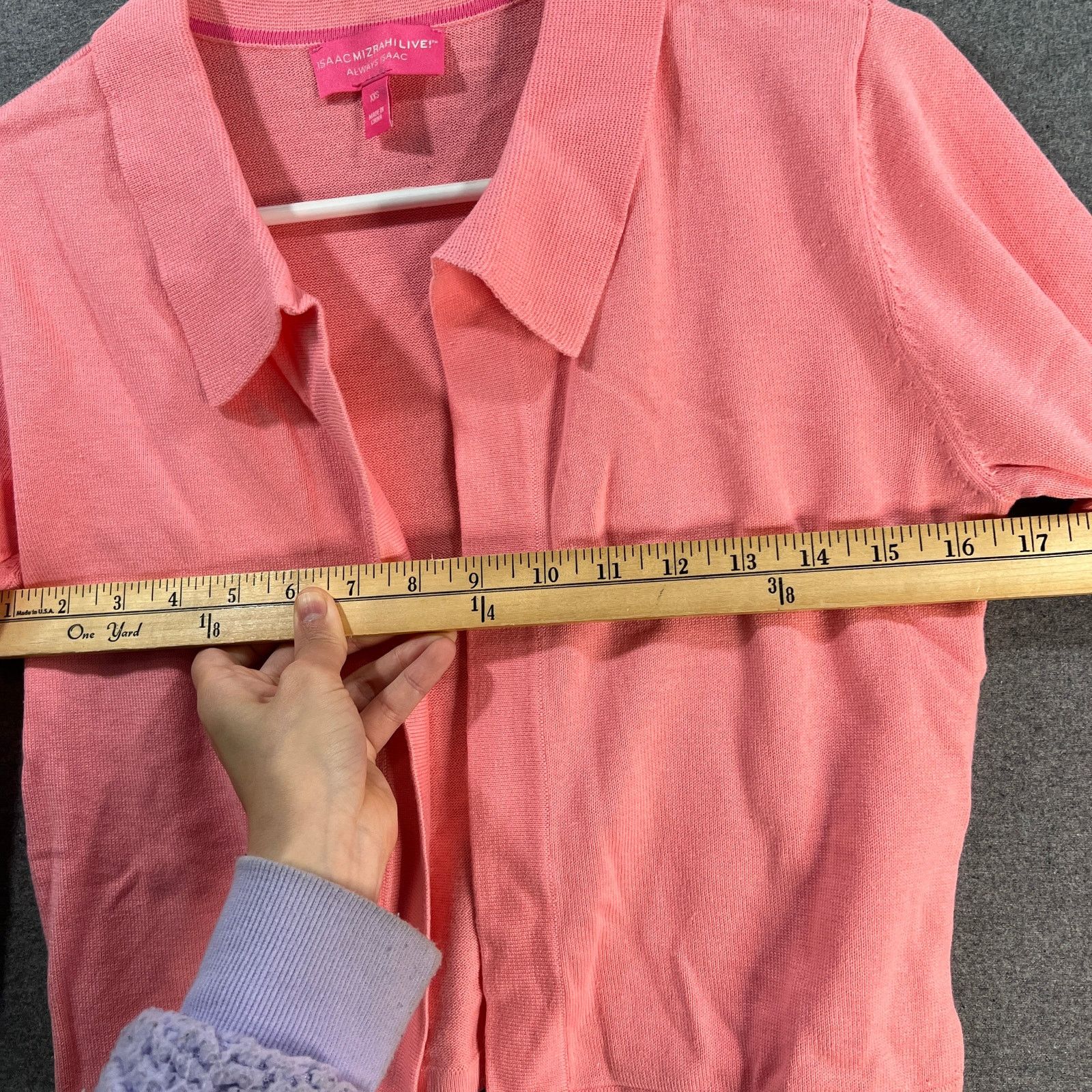 Isaac Mizrahi Isaac Mizrahi Live! Collared Sweater Cardigan Size XXS / US 00 / IT 34 - 9 Thumbnail