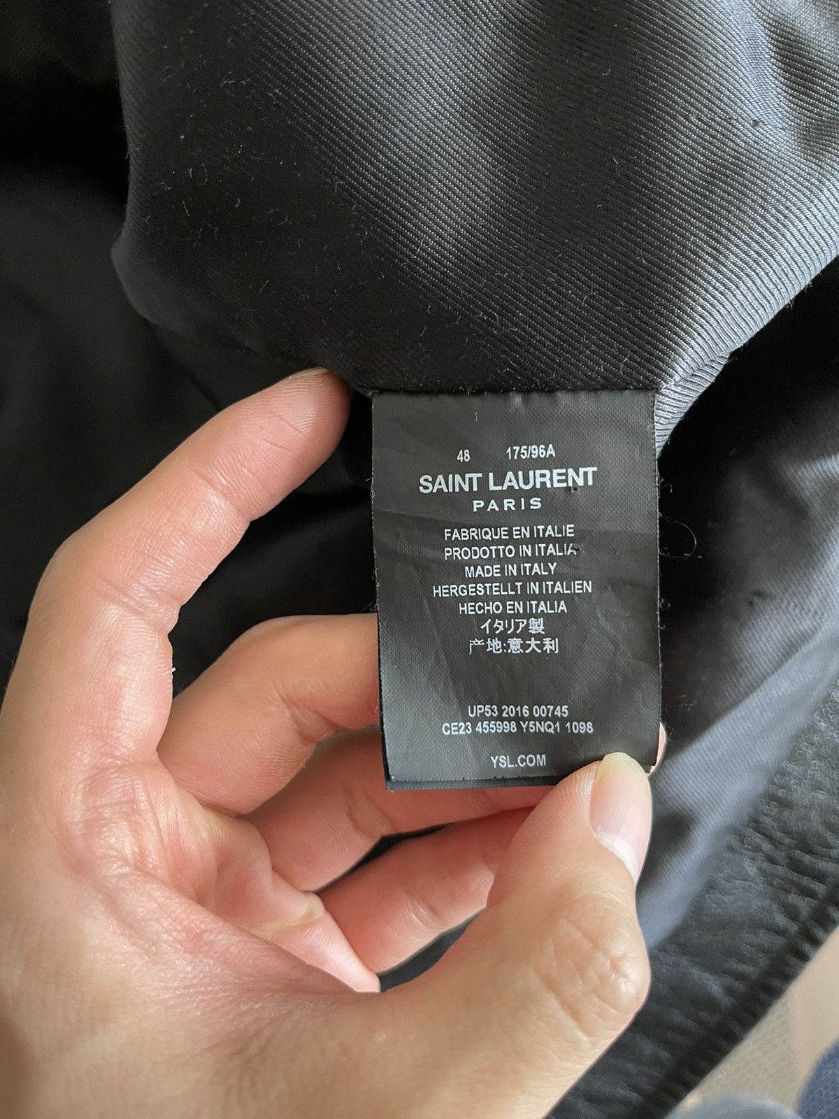 Saint Laurent Paris SLP 2017SS Blood Bust L17 Leather Jacket Size US M / EU 48-50 / 2 - 4 Thumbnail
