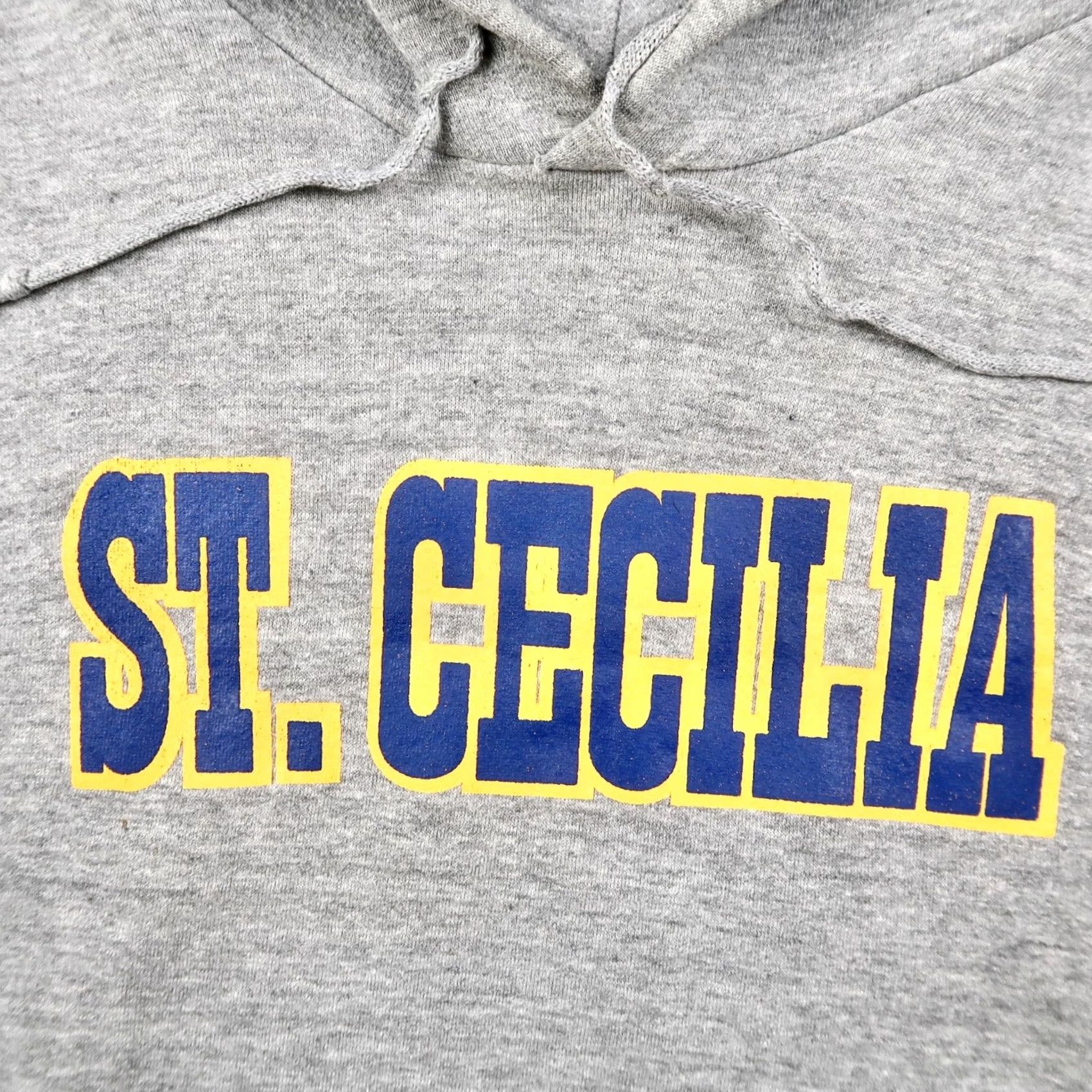 Russell Athletic VINTAGE Russell Athletic Hoodie Mens L Gray 80s 90s City Classic Graphic Print Logo Sweatshirt USA, Pullover, Crew Neck, Long Sleeve Size US L / EU 52-54 / 3 - 4 Thumbnail