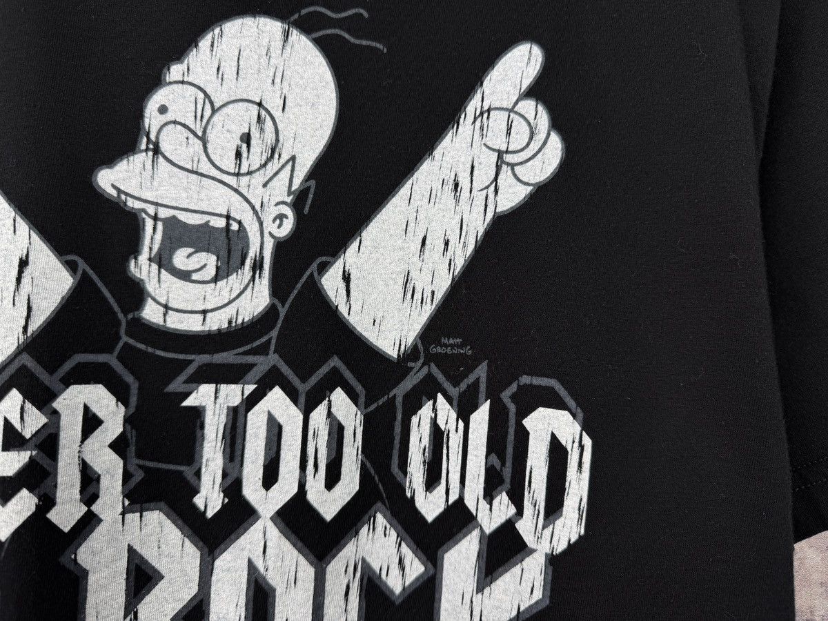 Liquid Blue × The Simpsons × Vintage Men’s Simpsons 2007 T-Shirt Rock Band Size XL Size US XL / EU 56 / 4 - 6 Thumbnail