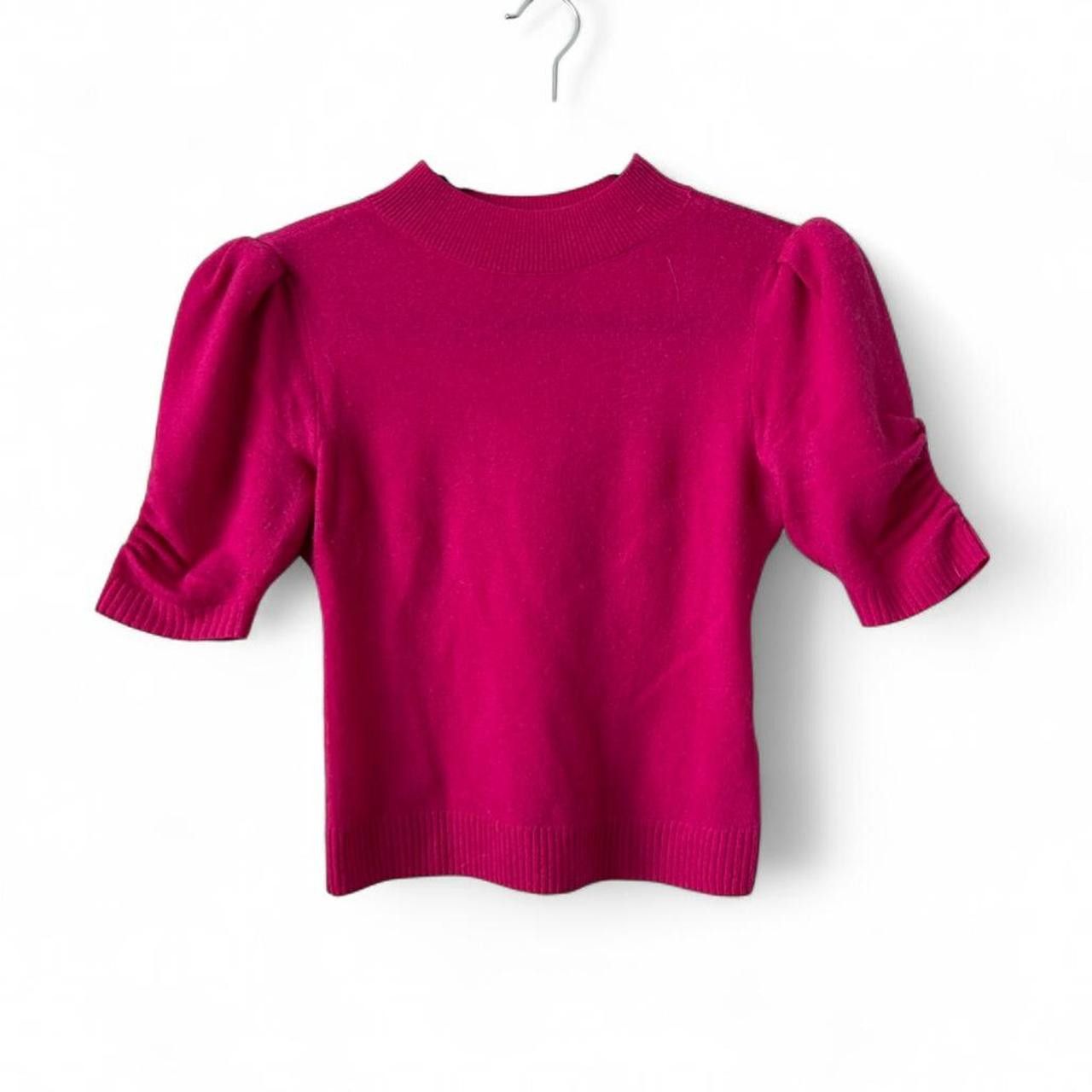 Anthropologie Pink Anthropologie Ribbed Top XXS Size XXS / US 00 / IT 34 - 1 Thumbnail