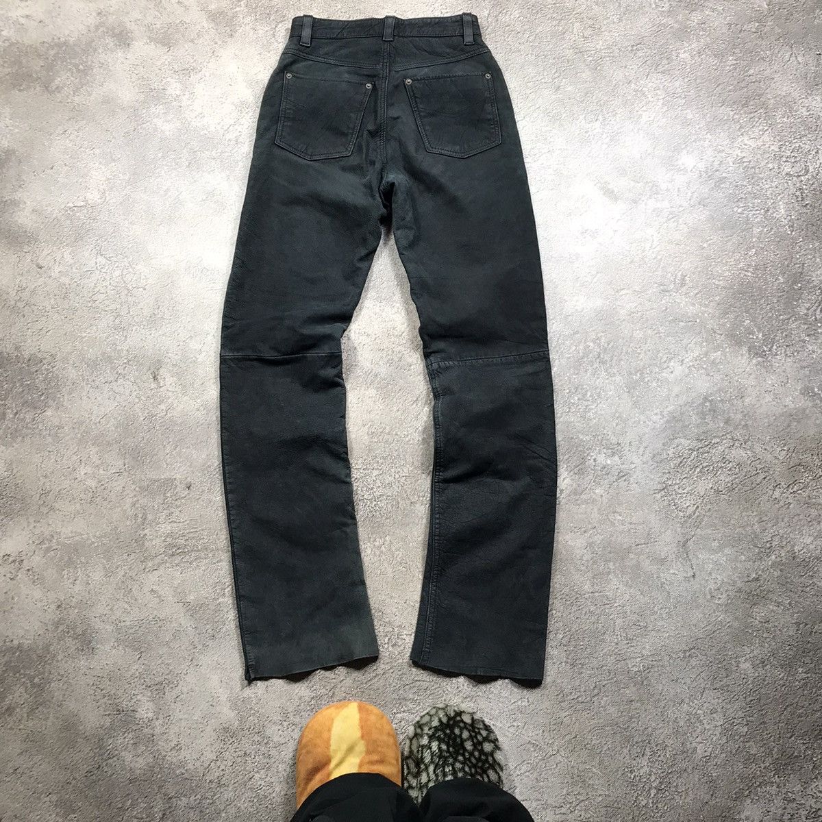 Vintage Vintage Y2K Baggy Wide Leg Distressed Pants Streetwear 27 Size US 27 - 4 Thumbnail