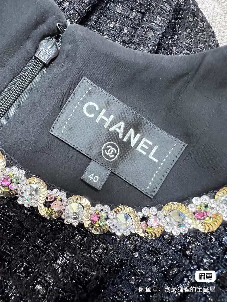 Chanel Chanel Heavy industry flower rhinestone rolled edge neckle Size S / US 4 / IT 40 - 5 Thumbnail