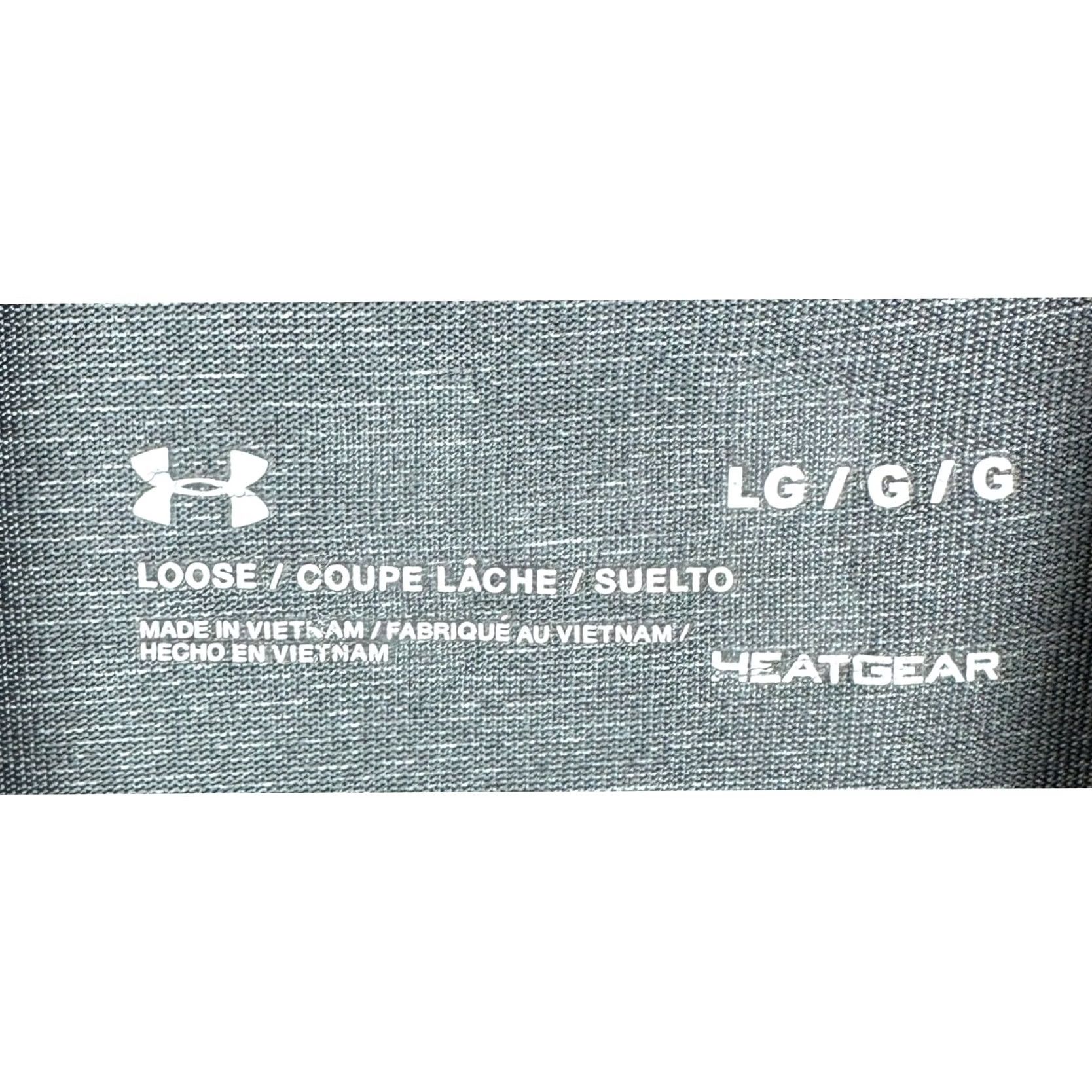 Under Armour VINTAGE? Under Armour Sweatshirt Mens L Grey HeatGear Quarter Zip Pullover Stretch Size US L / EU 52-54 / 3 - 4 Thumbnail