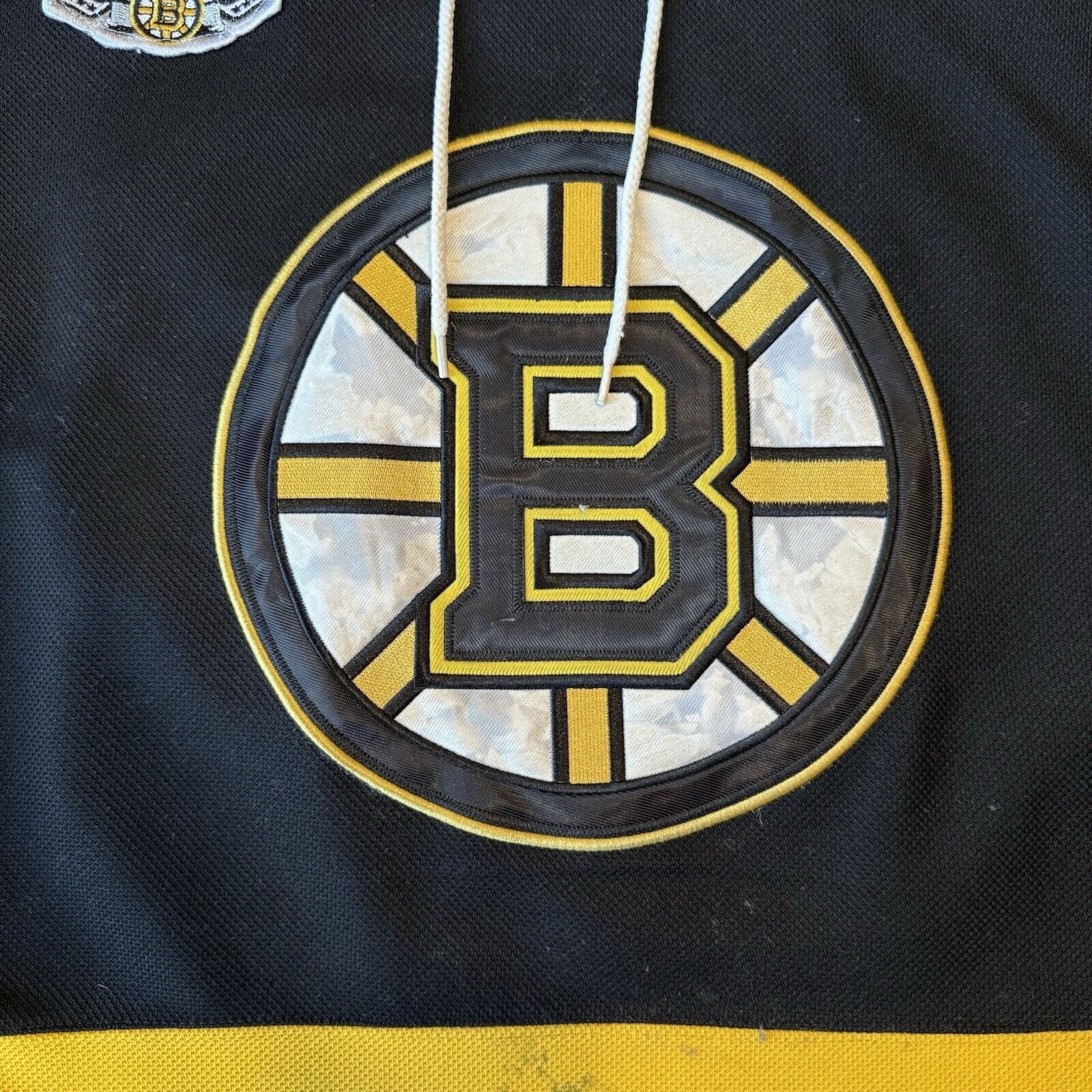 NHL × Reebok Rich Peverley Boston Bruins Jersey 50 Black Yellow NHL CCM Size US M / EU 48-50 / 2 - 4 Thumbnail