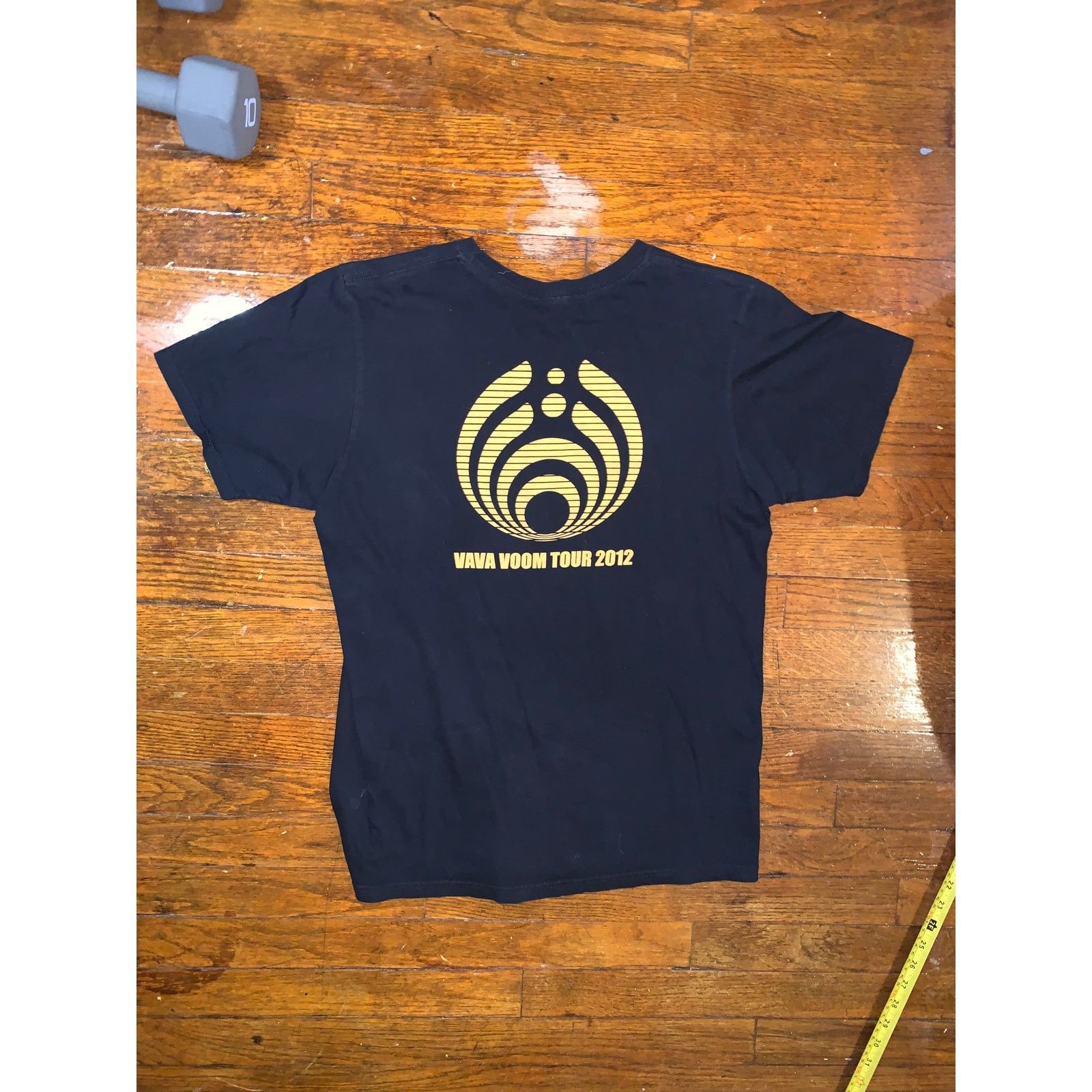Band Tees Bassnectar Vava Voom Tour 2012 T Shirt Bassdrop Logo Black M Size US M / EU 48-50 / 2 - 7 Thumbnail