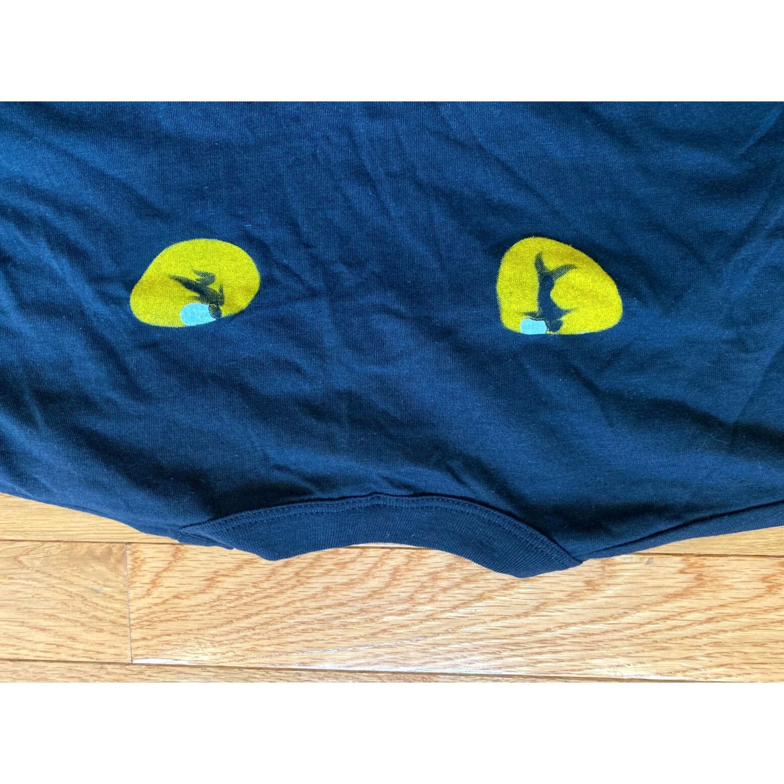 Vintage VINTAGE Cats Broadway Musical Show Supatees T-Shirt XL Black Crew Neck Short Sleeve 80s 1980s Graphic Print Mens Mall/US-Origin Size US XL / EU 56 / 4 - 5 Thumbnail