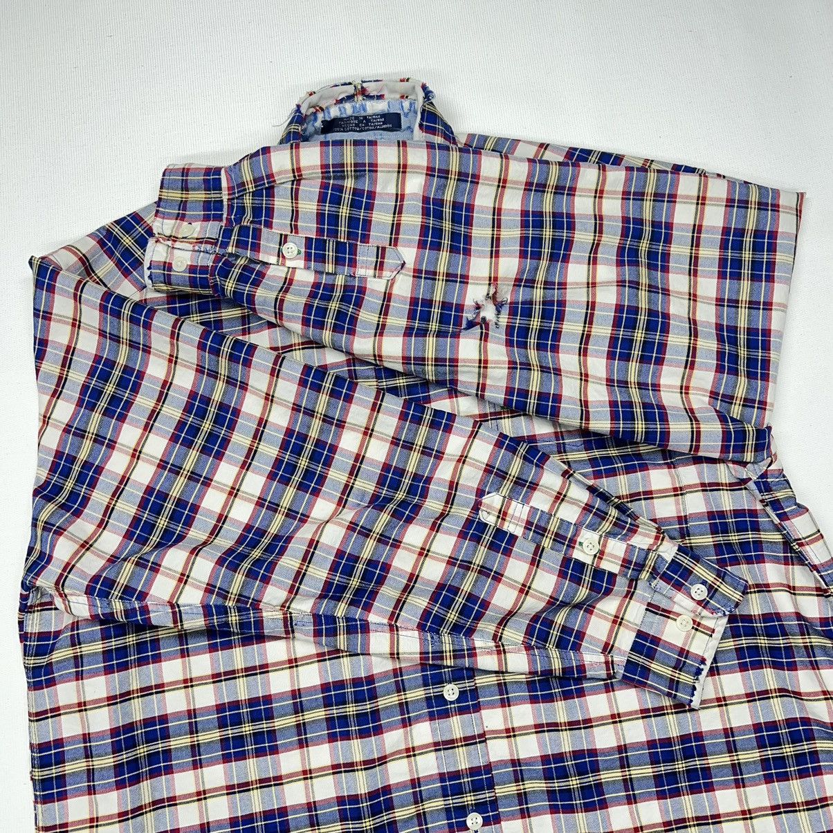Tommy Hilfiger × Vintage VTG Tommy Hilfiger Shirt Plaid Button Down Long Sleeve Size US L / EU 52-54 / 3 - 9 Thumbnail