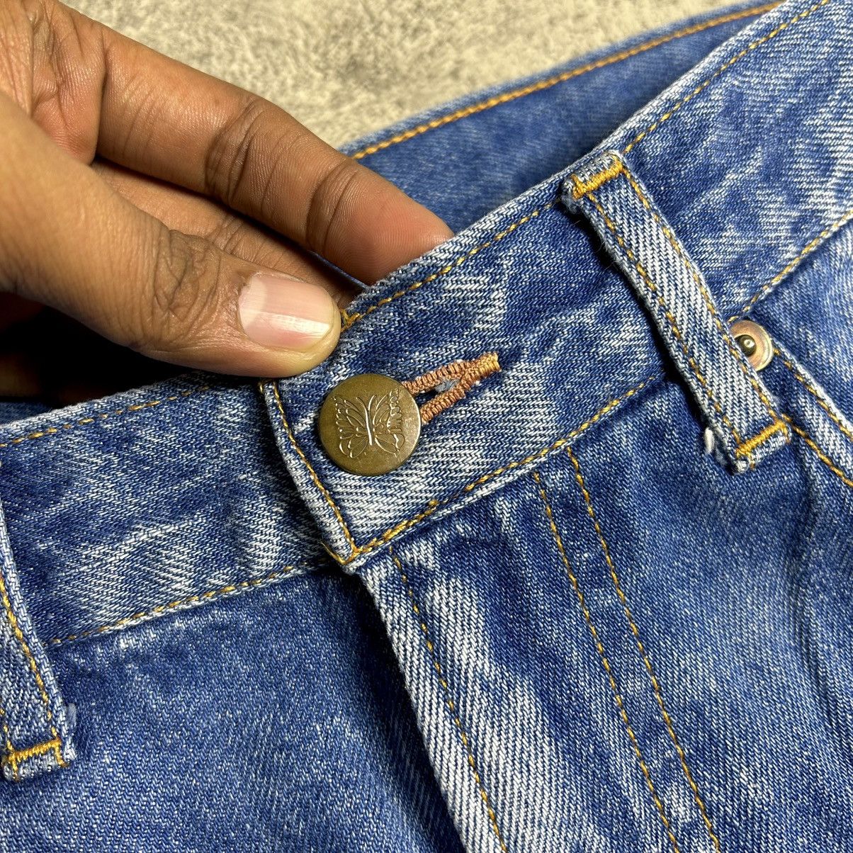 Needles Jeans Pants Needles Loose Fit Blue Wash Size US 32 / EU 48 - 4 Thumbnail