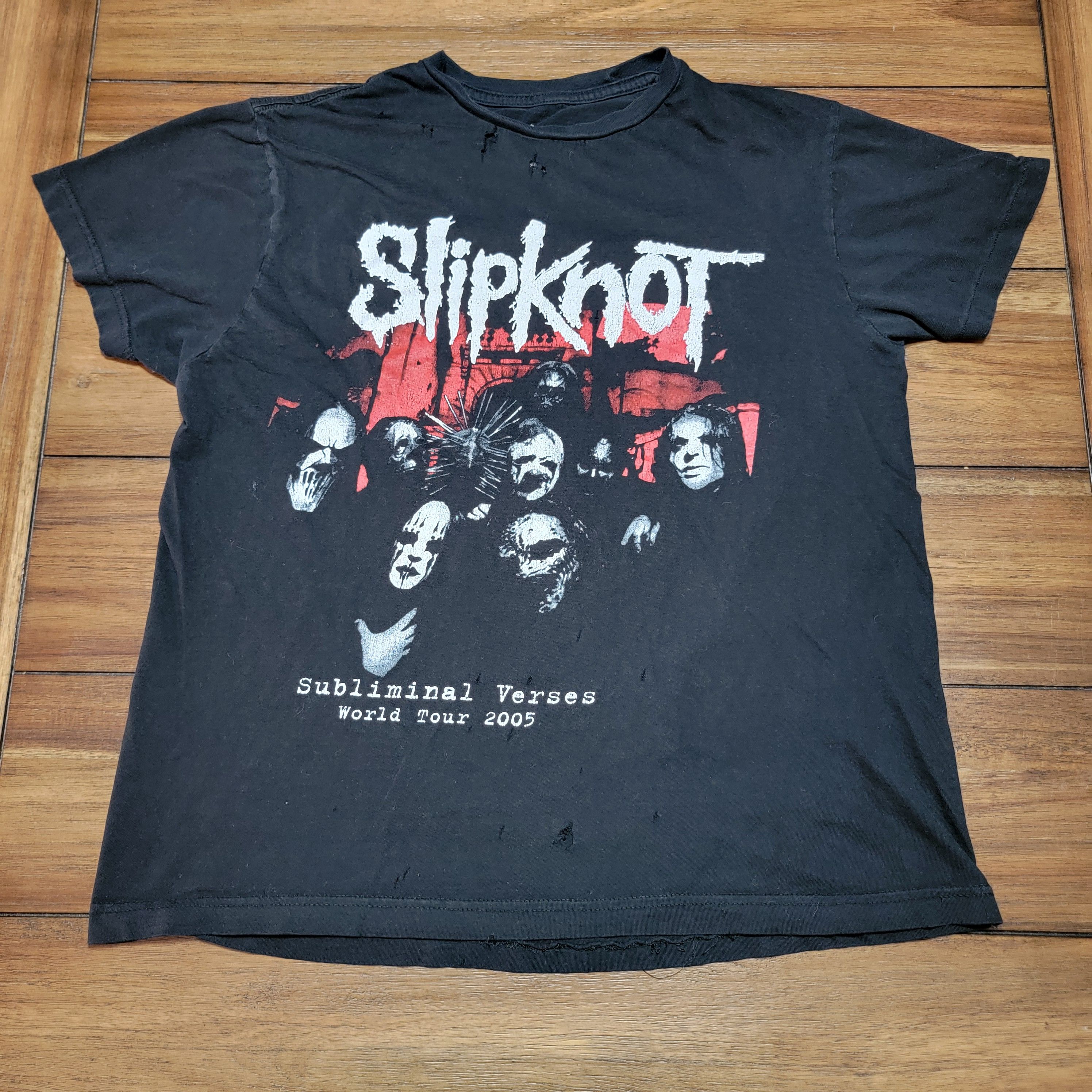 Other Slipknot SS Tee "Subliminal Verses World Tour 2005"-Medium Size US M / EU 48-50 / 2 - 1 Thumbnail