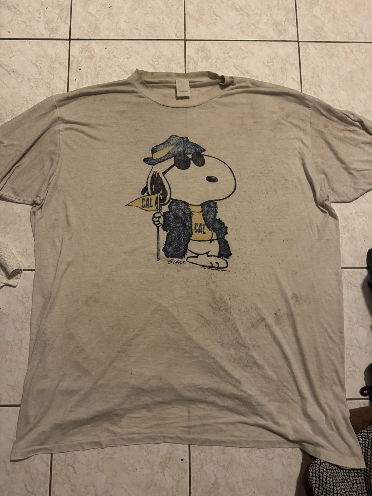 Vintage Vintage Peanuts tshirt large size Size US XXL / EU 58 / 5 - 1 Thumbnail