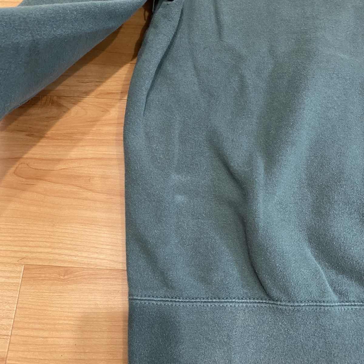 Hollow Squad × Xavier Wulf / Hollow Squad Xavier Wulf Hollowsquad Green Wolf embroidered hoodie large Size US L / EU 52-54 / 3 - 7 Thumbnail