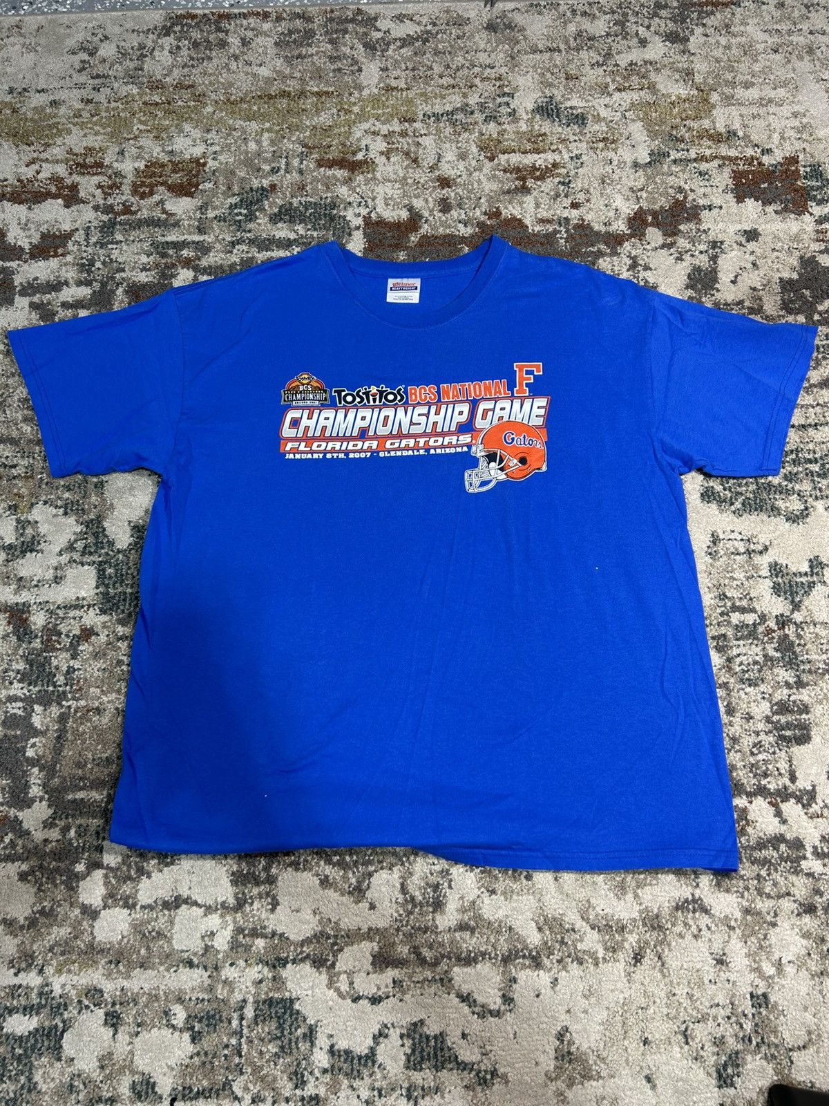 Vintage 2007 Florida Gators National Championship Game Tee Size US XL / EU 56 / 4 - 1 Thumbnail