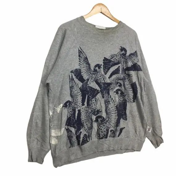 Japanese Brand Vtg 90' BEYOND THE VALLEY Birds Of Paradise Sweatshirt Size M / US 6-8 / IT 42-44 - 3 Thumbnail