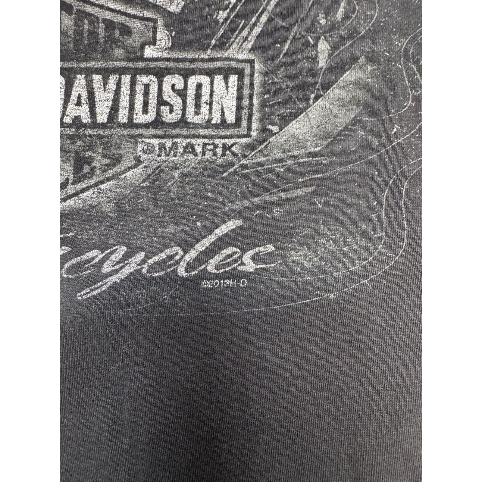 Harley Davidson Bald Eagle Harley-Davidson Marquette, MI Black T-Shirt Men M Size US M / EU 48-50 / 2 - 4 Thumbnail