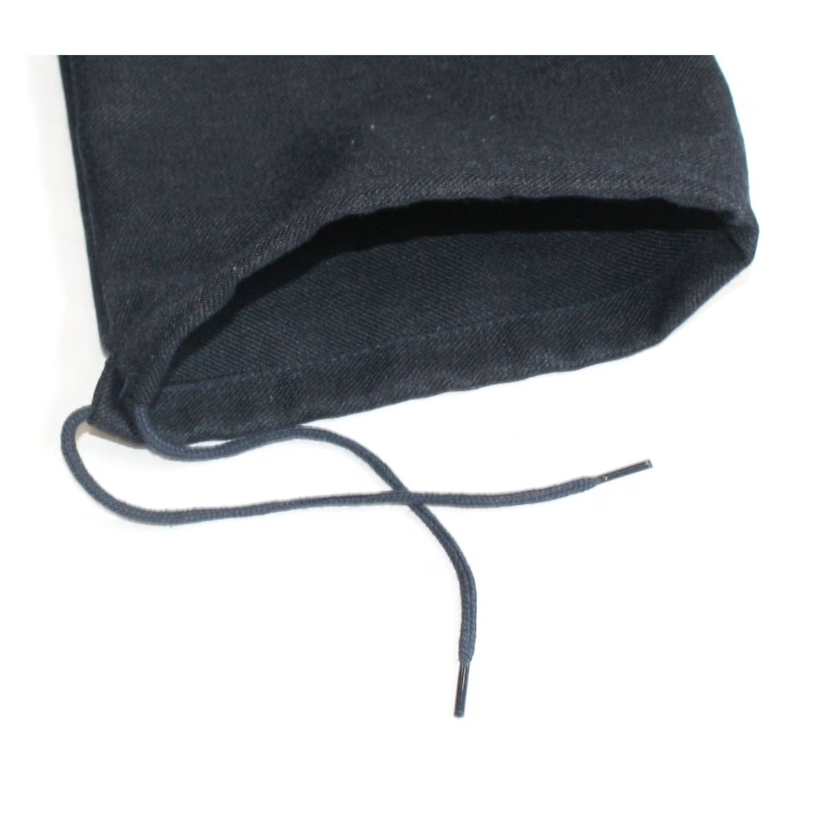 J.M. Weston Shoe Dust Bag Set Navy Blue Cotton Pair Drawstring Cloth Tie, Men's — image 4 of 4