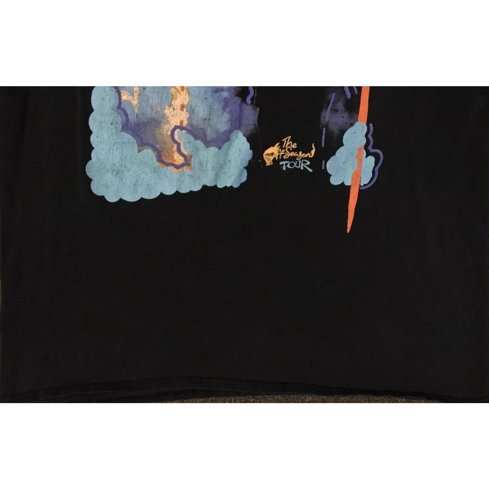 Travis Scott VINTAGE J COLE Faded Distressed Offseason Tour Shirt XL Concert Hip Hop Grunge Y2K Size US XL / EU 56 / 4 - 5 Thumbnail