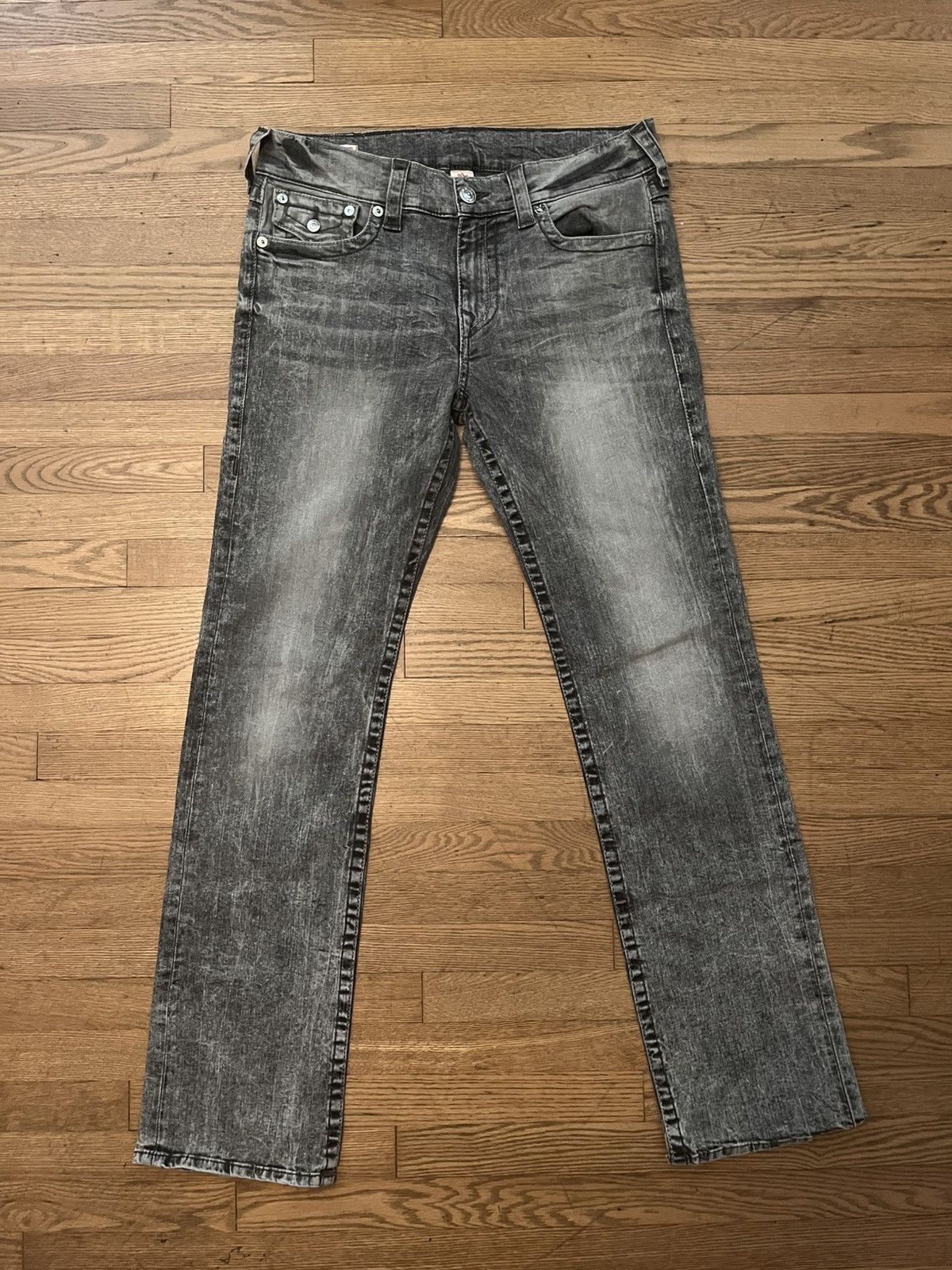 True Religion True Religion Men Grey Jeans Size US 32 / EU 48 - 3 Thumbnail