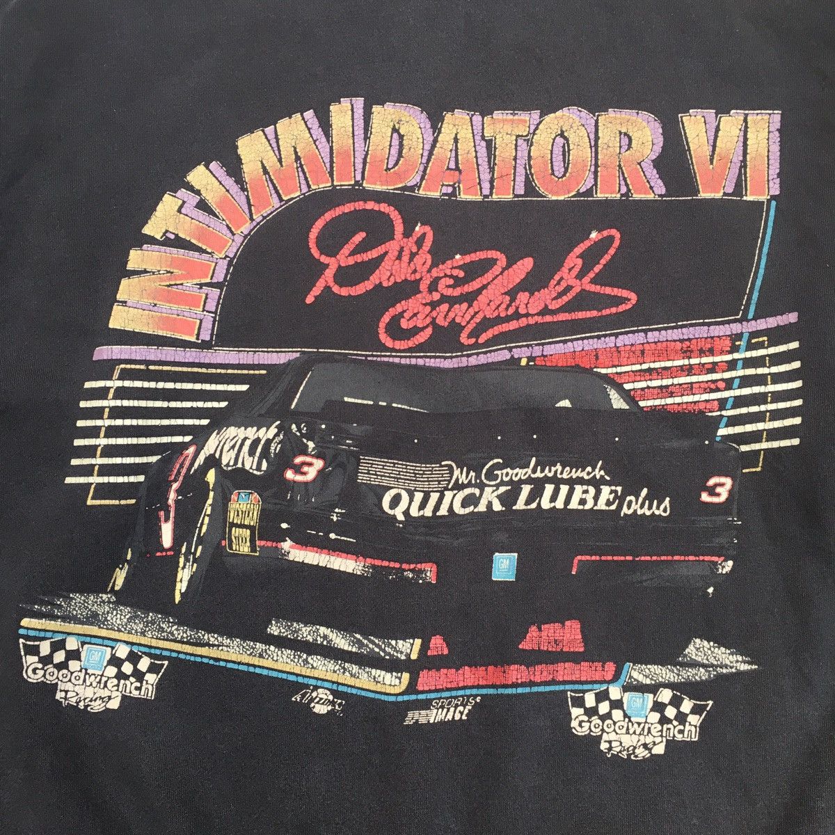 NASCAR Sun Faded Vintage Intimidator Tour 1993 Sweatshirt Size US L / EU 52-54 / 3 - 6 Thumbnail