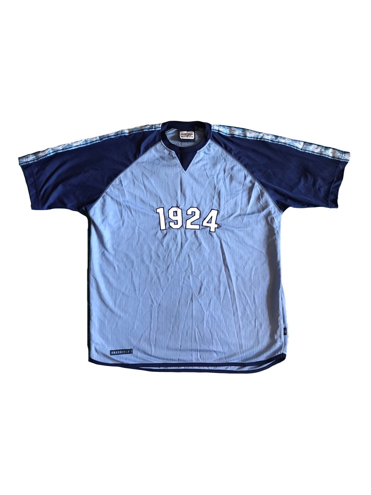 Vintage Vintage Umbro Big Logo Shirt Soccer Jersey Football Size US XL / EU 56 / 4 - 1 Thumbnail
