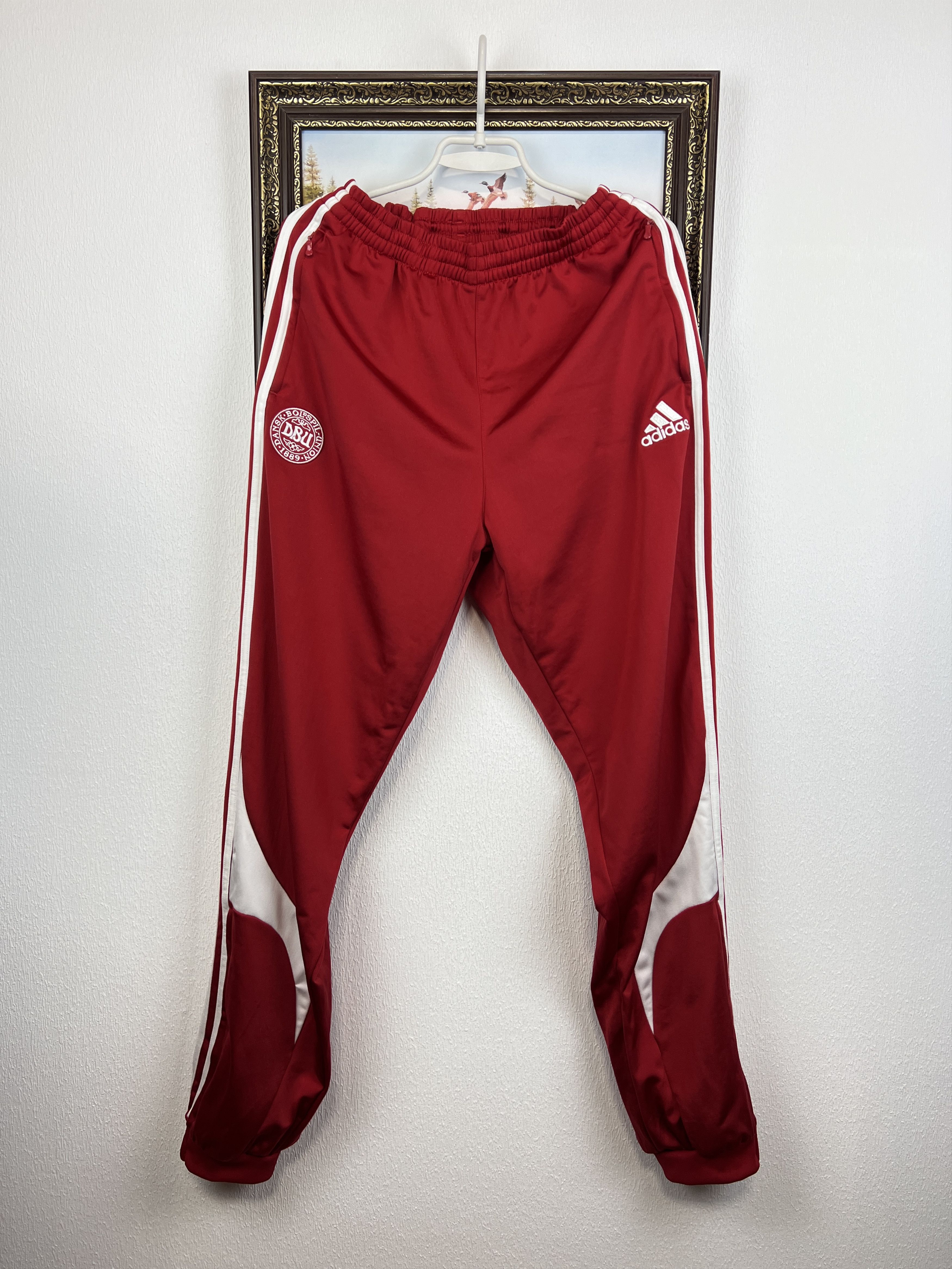 Adidas Vintage Adidas Denmark Football Suit Soccer Jacket Pants Set Size US M / EU 48-50 / 2 - 10 Thumbnail