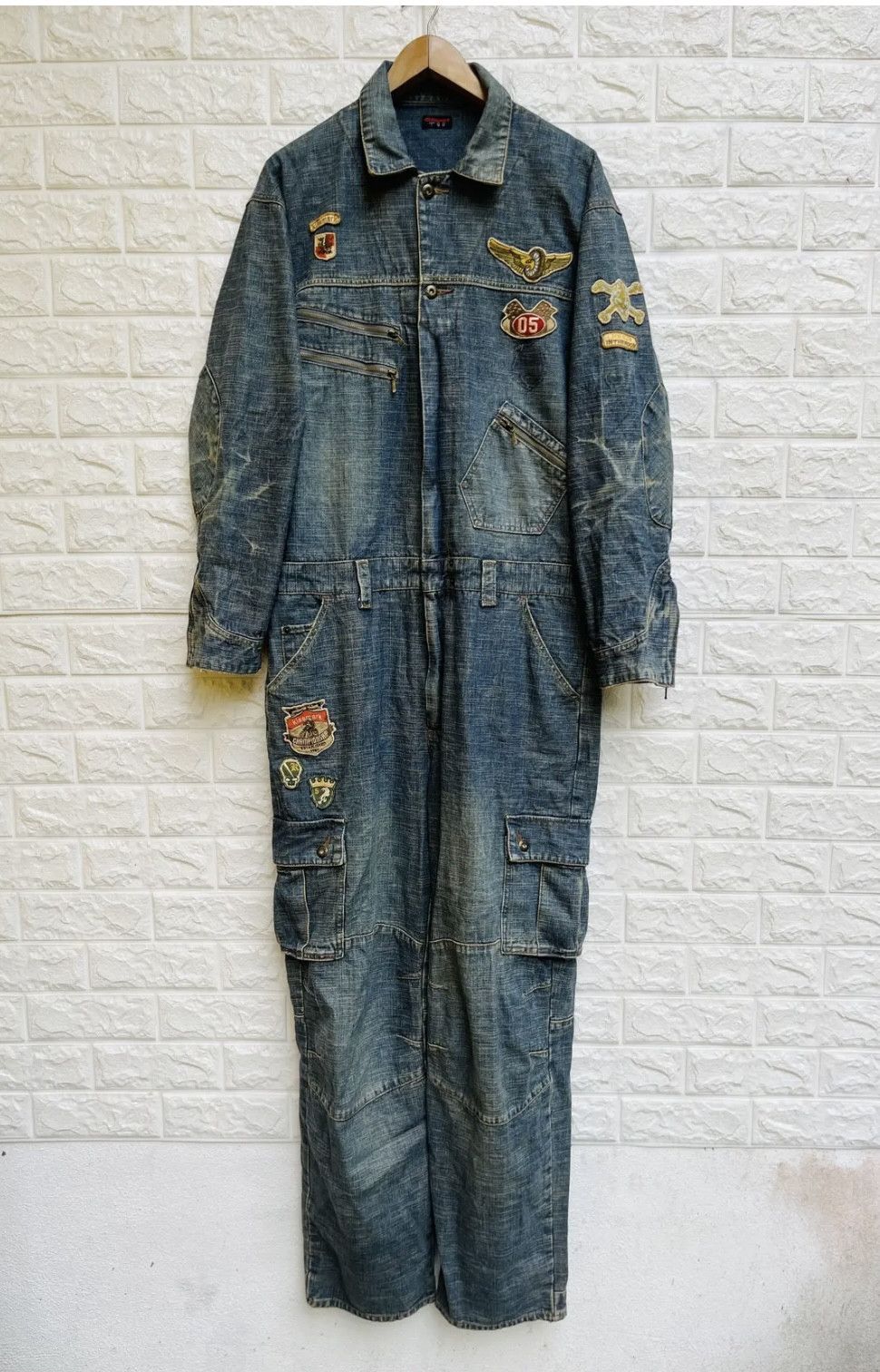 Japanese Brand Vintage Kissmark Overall Japanese Designer Fashion Style Size US 34 / EU 50 - 1 Thumbnail