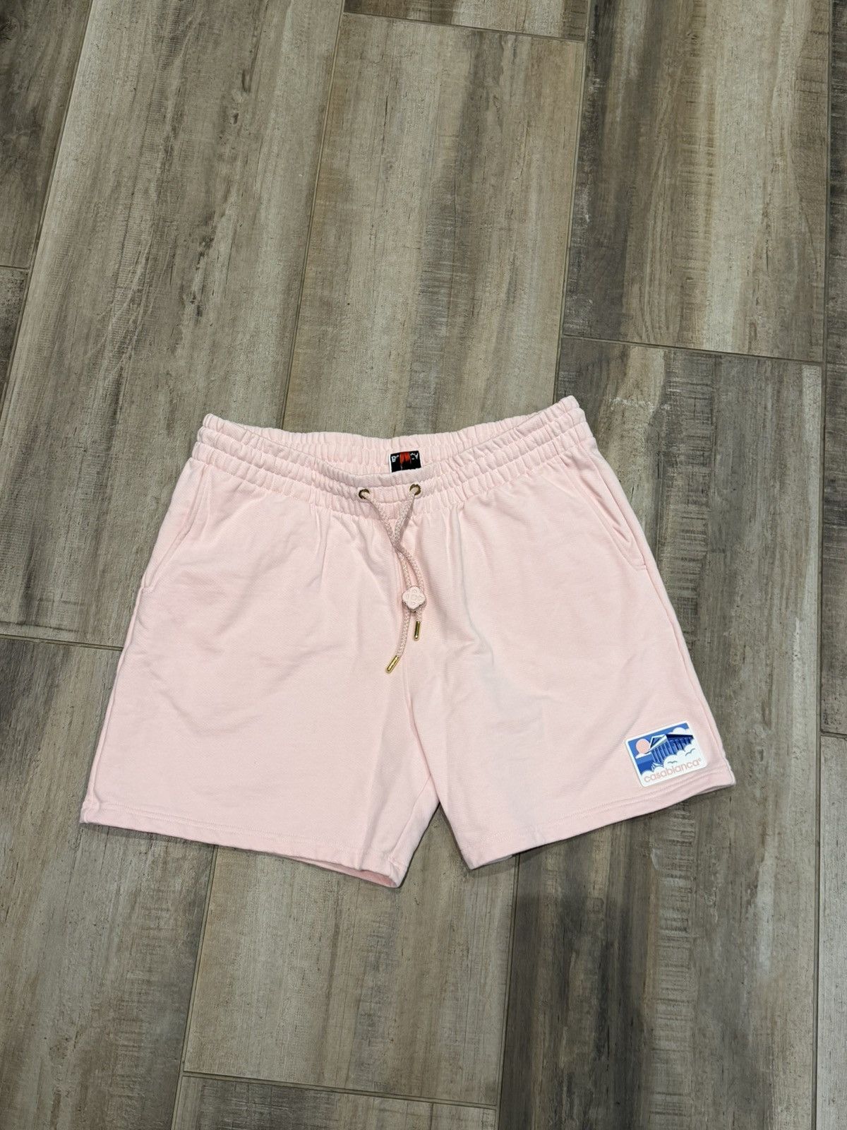 Casablanca Casa Blanca ‘PVC’ Shorts Pastel Pink XXL Size US 38 / EU 54 - 1 Thumbnail