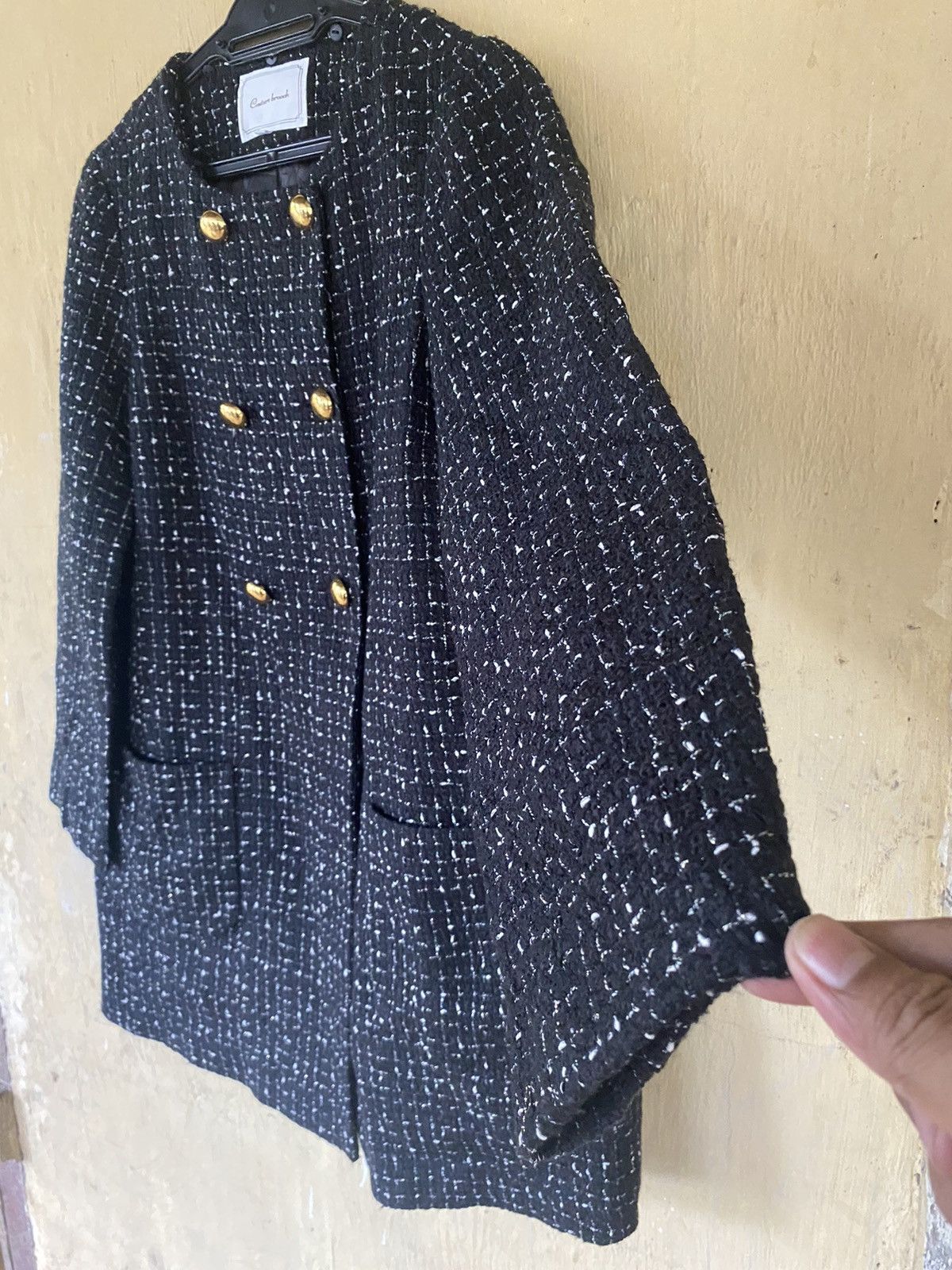 Aran Isles Knitwear × Homespun Knitwear Couture Brooch Cardigan Knitwear Japanese Brand Size M / US 6-8 / IT 42-44 - 7 Thumbnail