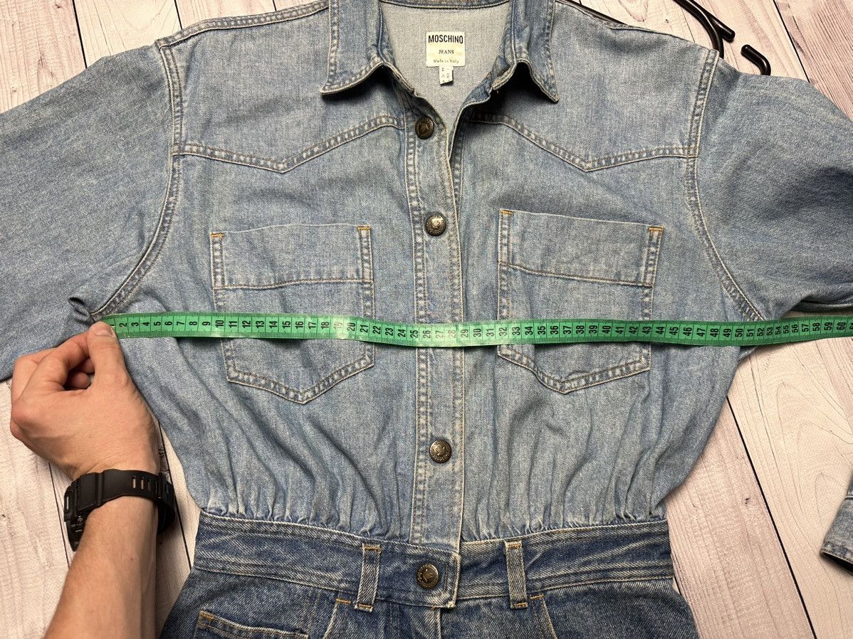 Other Vintage Moschino denim overalls jeans size S/M rare Size L / US 10 / IT 46 - 11 Thumbnail
