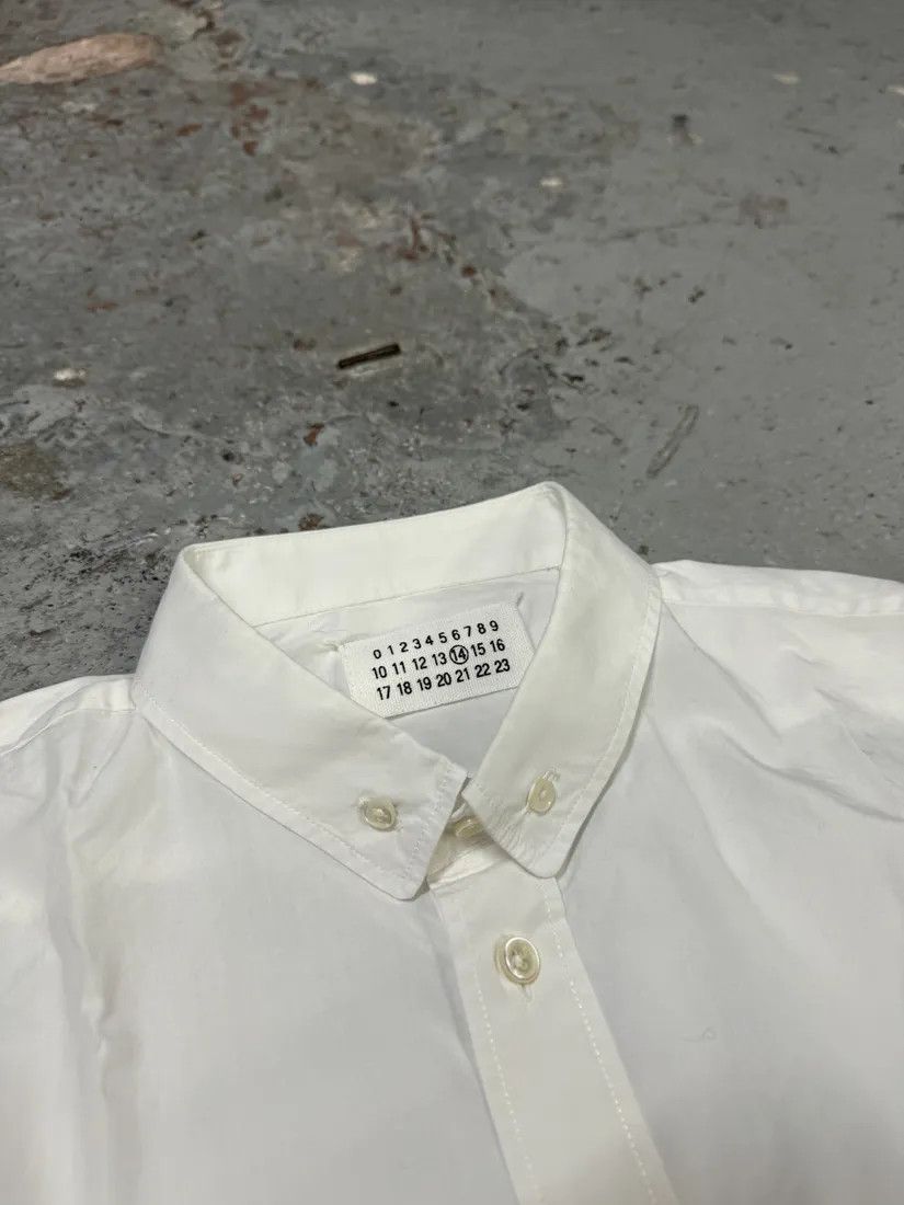 Maison Margiela × Vintage SS2011 Maison Margiela White Signature Shirt Size US M / EU 48-50 / 2 - 8 Thumbnail