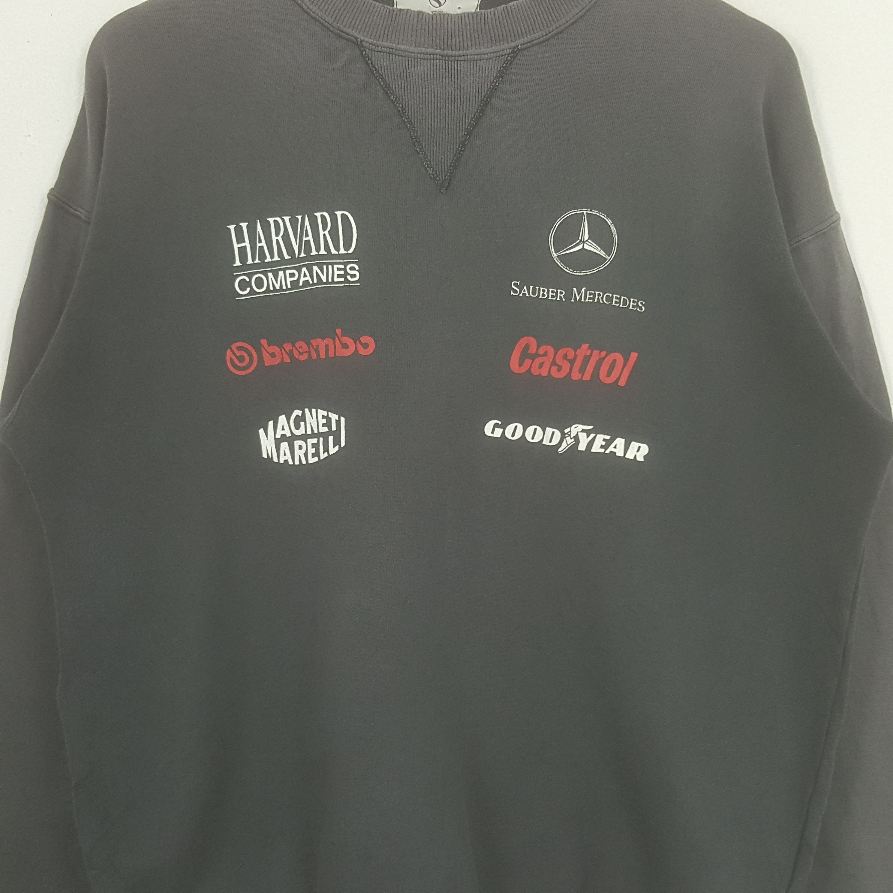 Mercedes-Benz × Vintage Vintage Mercedes Magneti Marelli Racing Sponsored Sweatshirt Size US M / EU 48-50 / 2 - 2 Thumbnail