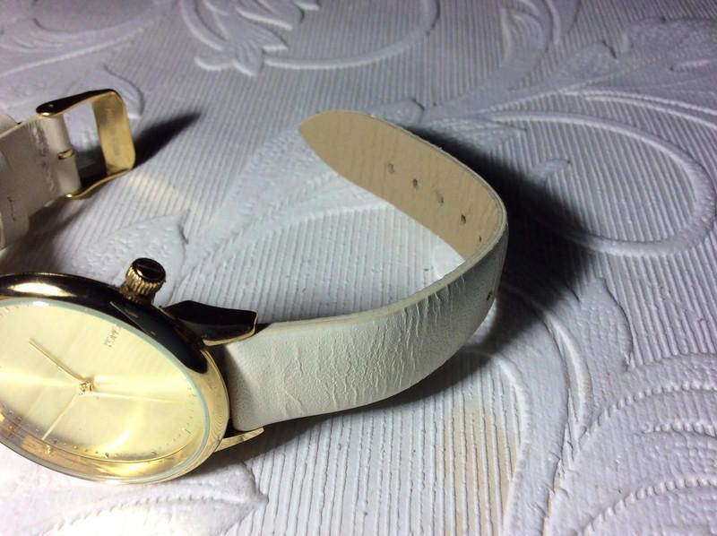 Komono Komono Estelle Pastel Gold dial grey leather strap watch Size ONE SIZE - 5 Thumbnail