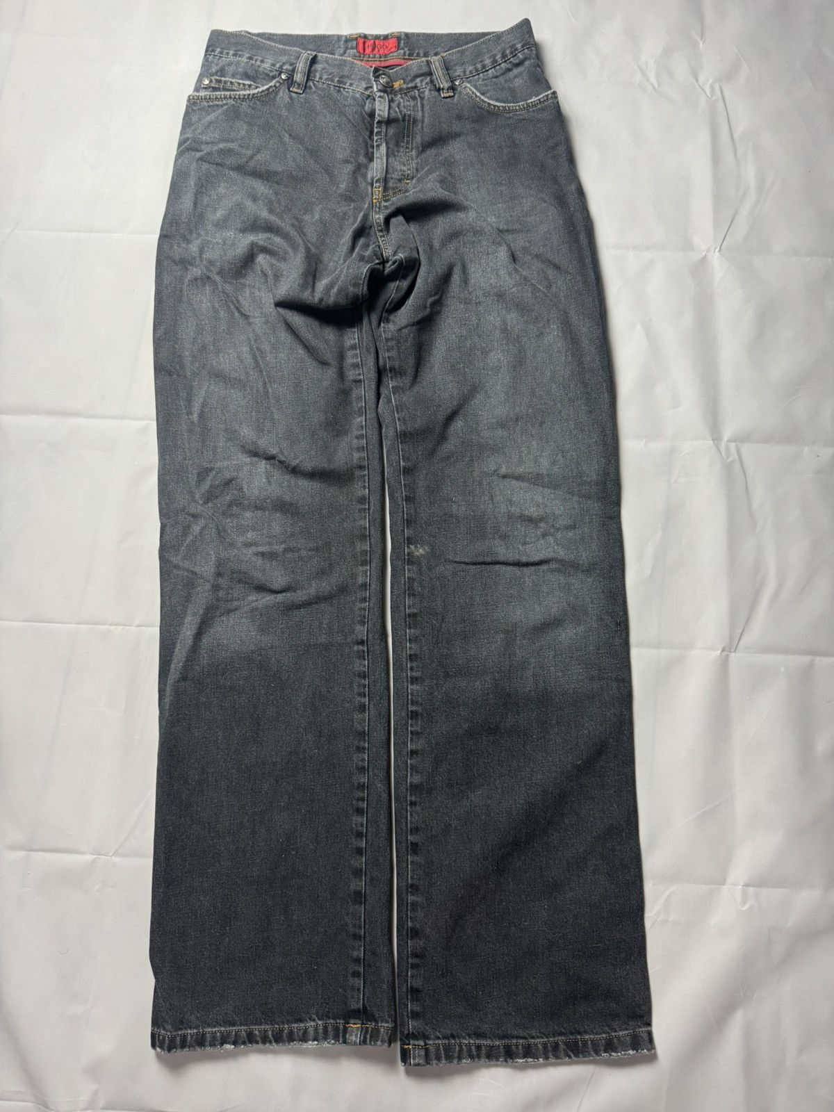 Hugo Boss × Levi's × Vintage HUGO BOSS Straight Leg Jeans | W32 L36 | Archive Fit Size US 34 / EU 50 - 2 Thumbnail