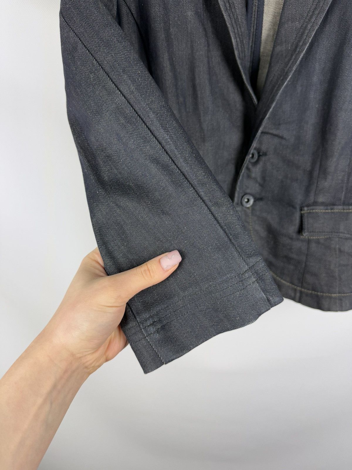 Diesel × Vintage Diesel Ladies Denim Blazer Jacket Size M Size M / US 6-8 / IT 42-44 - 12 Thumbnail