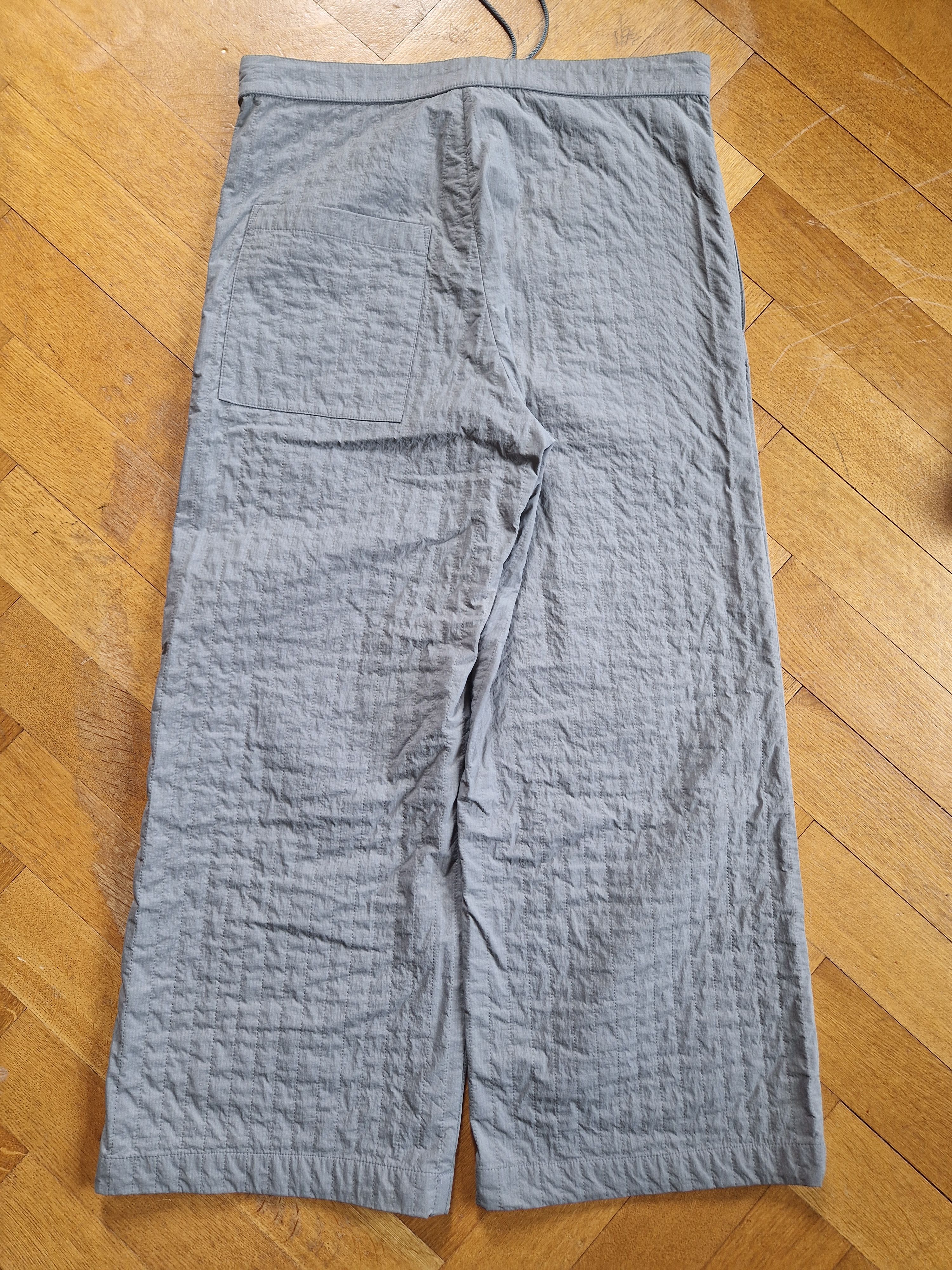 SAGE NATION Grey quilted pants Size US 34 / EU 50 - 2 Thumbnail
