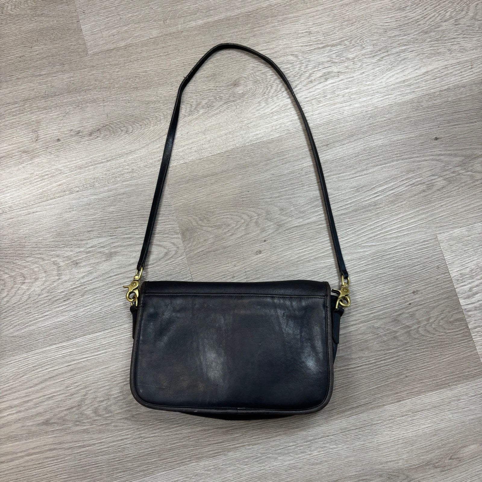 Coach × Vintage VTG Coach 933-9514 Penny Pocket Clasp Front Crossbody Bag Size ONE SIZE - 3 Thumbnail