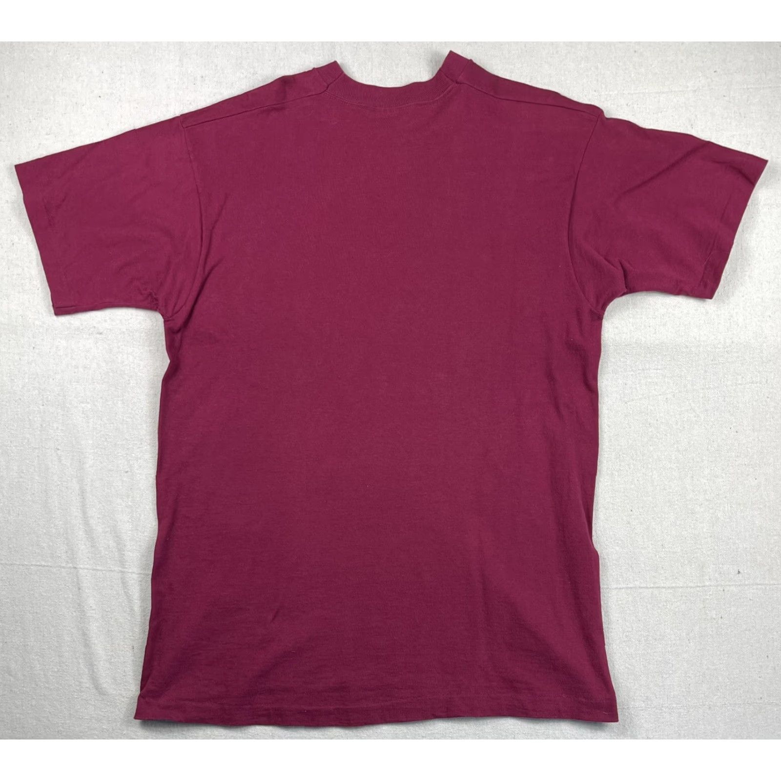 Vintage VINTAGE BVD T-Shirt Shirt Pocket 90s Adult Mens L Red Cotton Crew Neck Short Sleeve Tee Mens Ter USA 90s Size US L / EU 52-54 / 3 - 4 Thumbnail