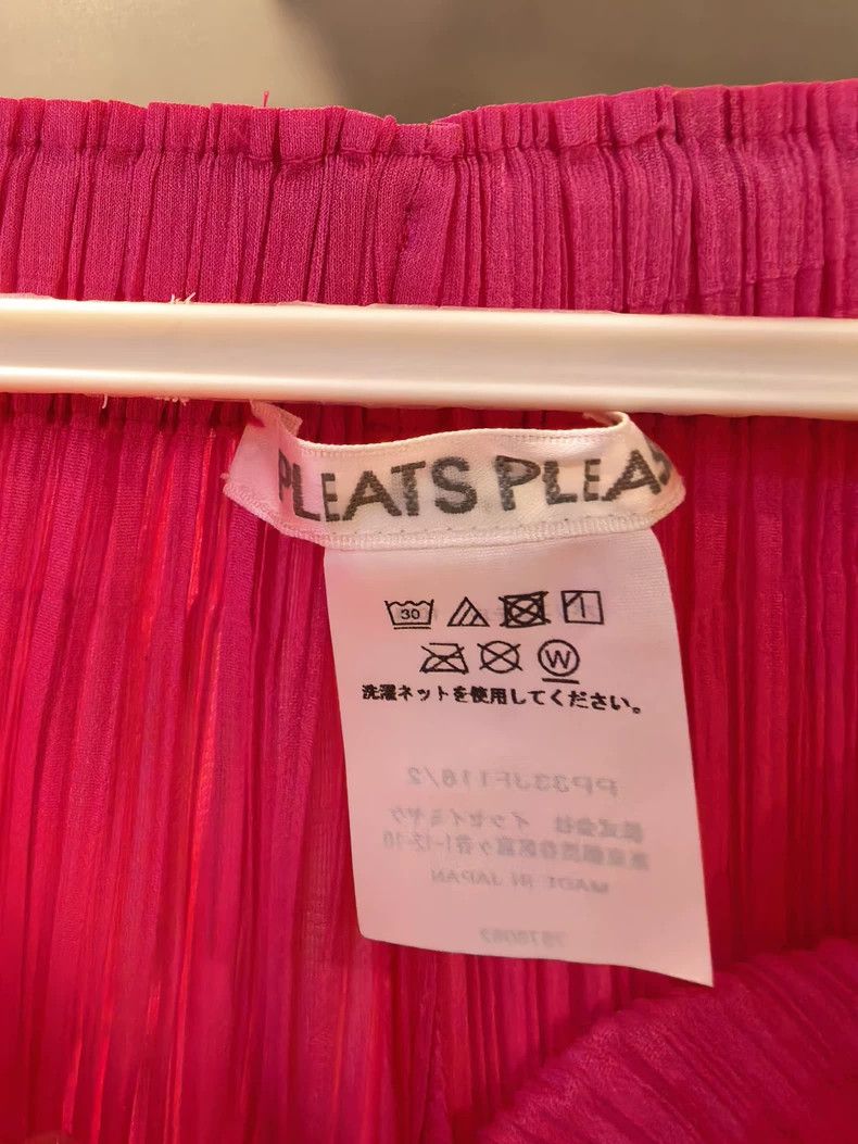 Issey Miyake Issey Miyake size:2 Pink pleated pants Size 42" / US 20 - 3 Thumbnail