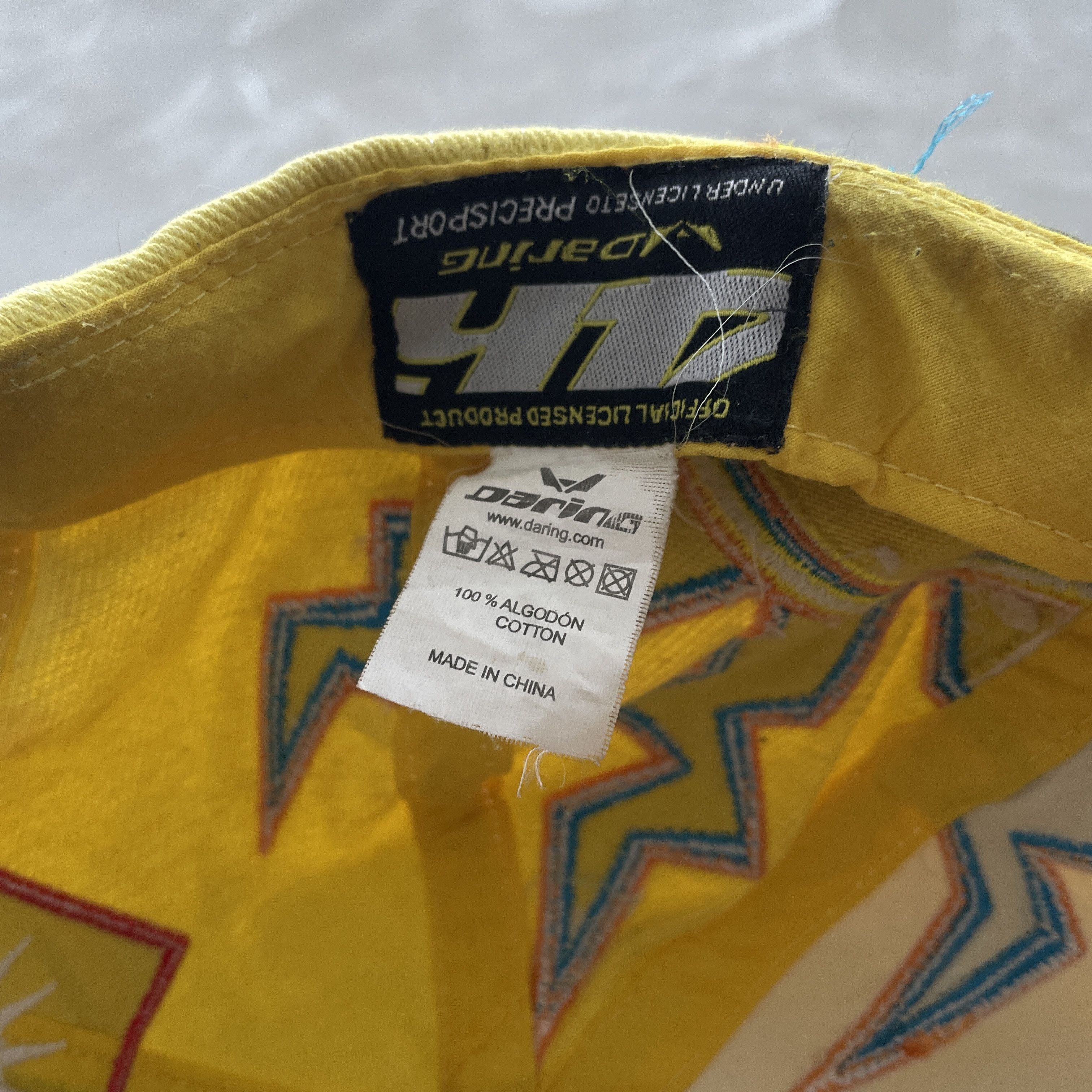 Vintage Valentino Rossi VR46 Moto GP Racing Hat Sun Moon Daring Cap Size ONE SIZE - 7 Thumbnail