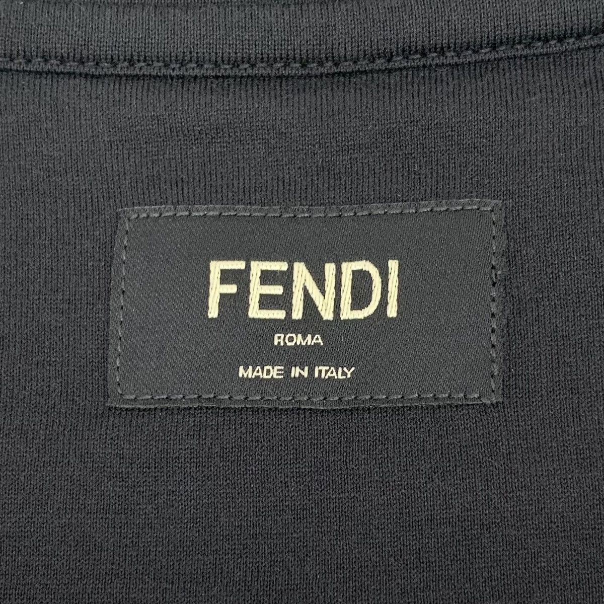 Fendi Fendi Double F Beaded Design Short Sleeve T-Shirt K26WX Size S / US 4 / IT 40 - 5 Thumbnail