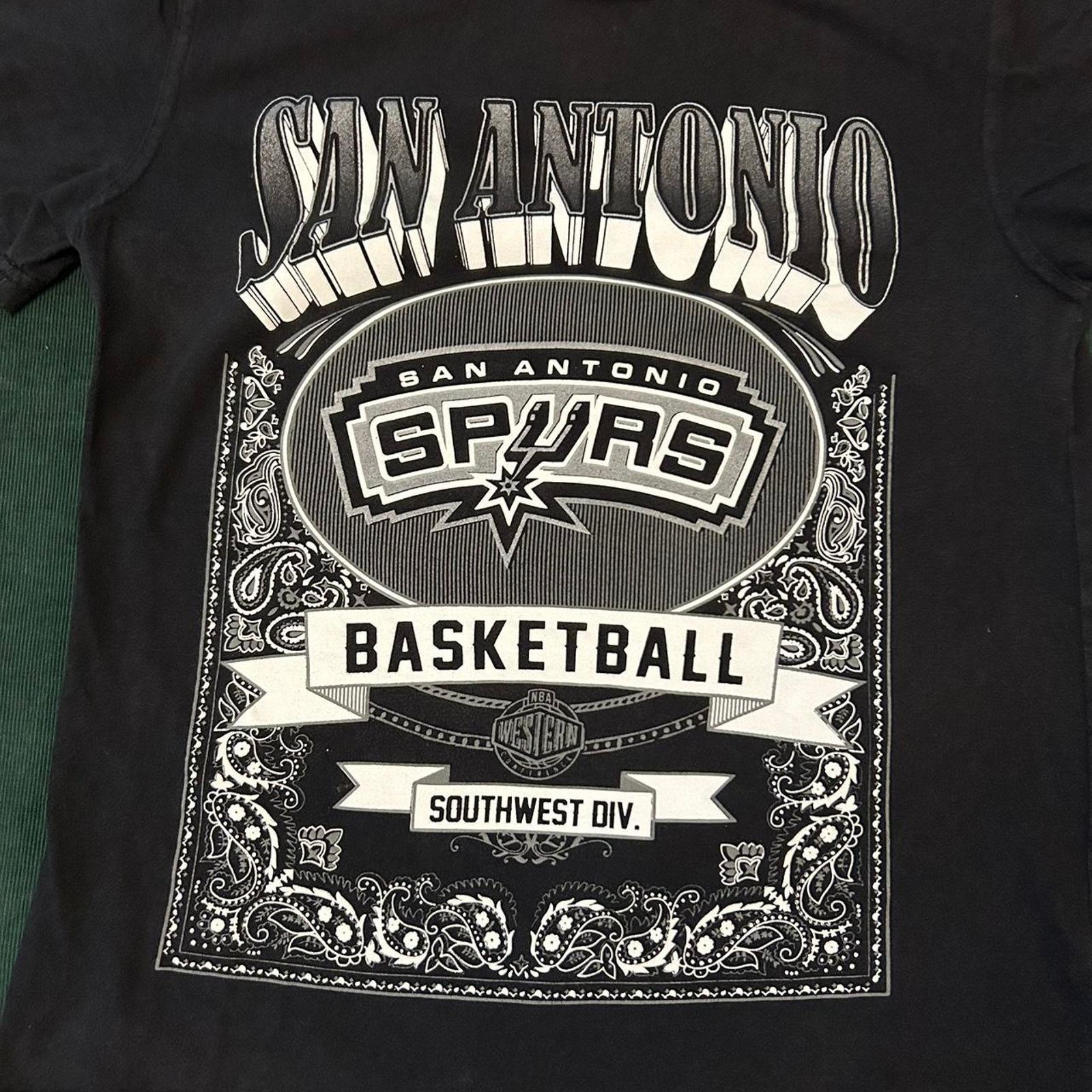 NBA Vintage nba spurs tee Size XS / US 0-2 / IT 36-38 - 2 Thumbnail