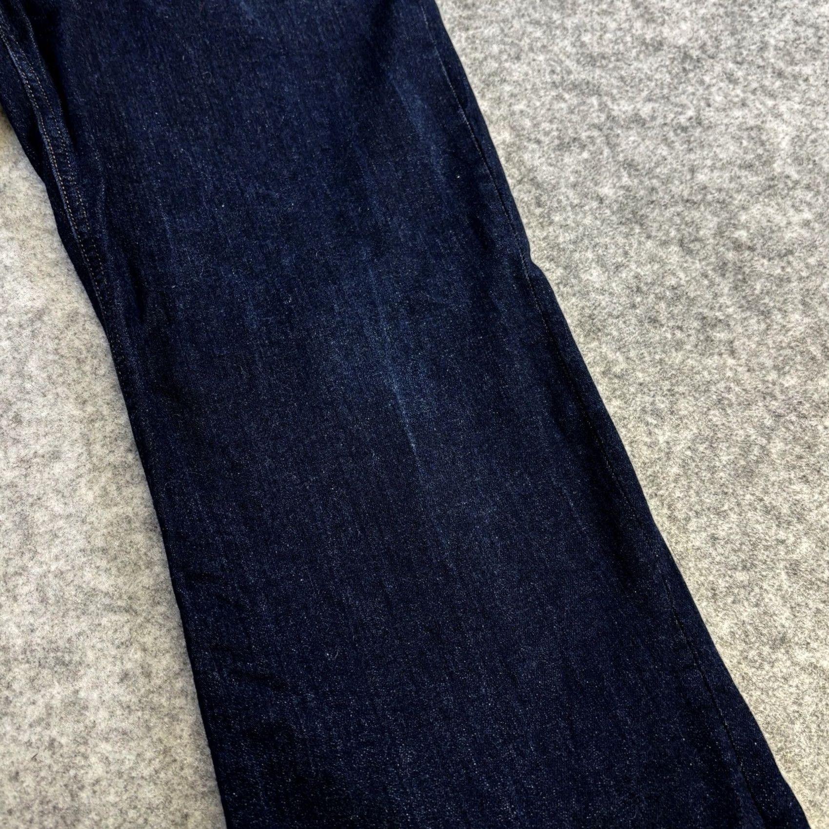 Vintage Everyday Jeans Men’s W32 L29 Short Blue Denim Zip Fly Straight Leg Pant 32S Mens Regular Straight Denim Jeans Size US 32 / EU 48 - 3 Thumbnail