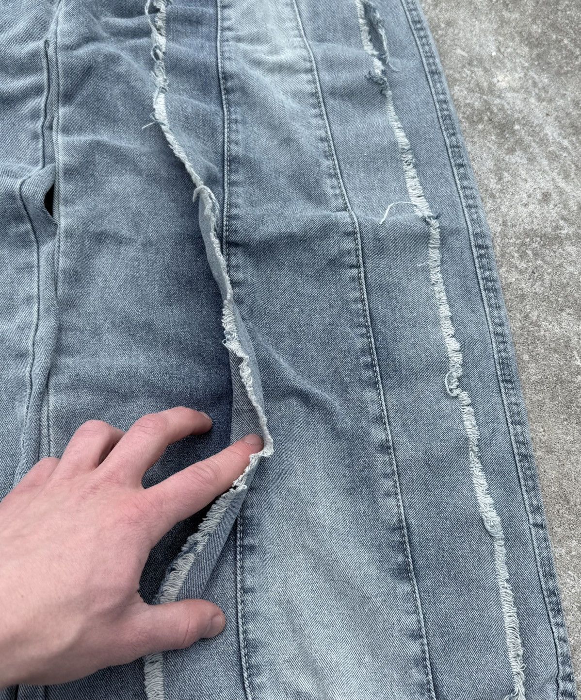 Vintage Vintage Y2K avantgarde streetwear opium rare buggy jeans Size US 36 / EU 52 - 12 Thumbnail
